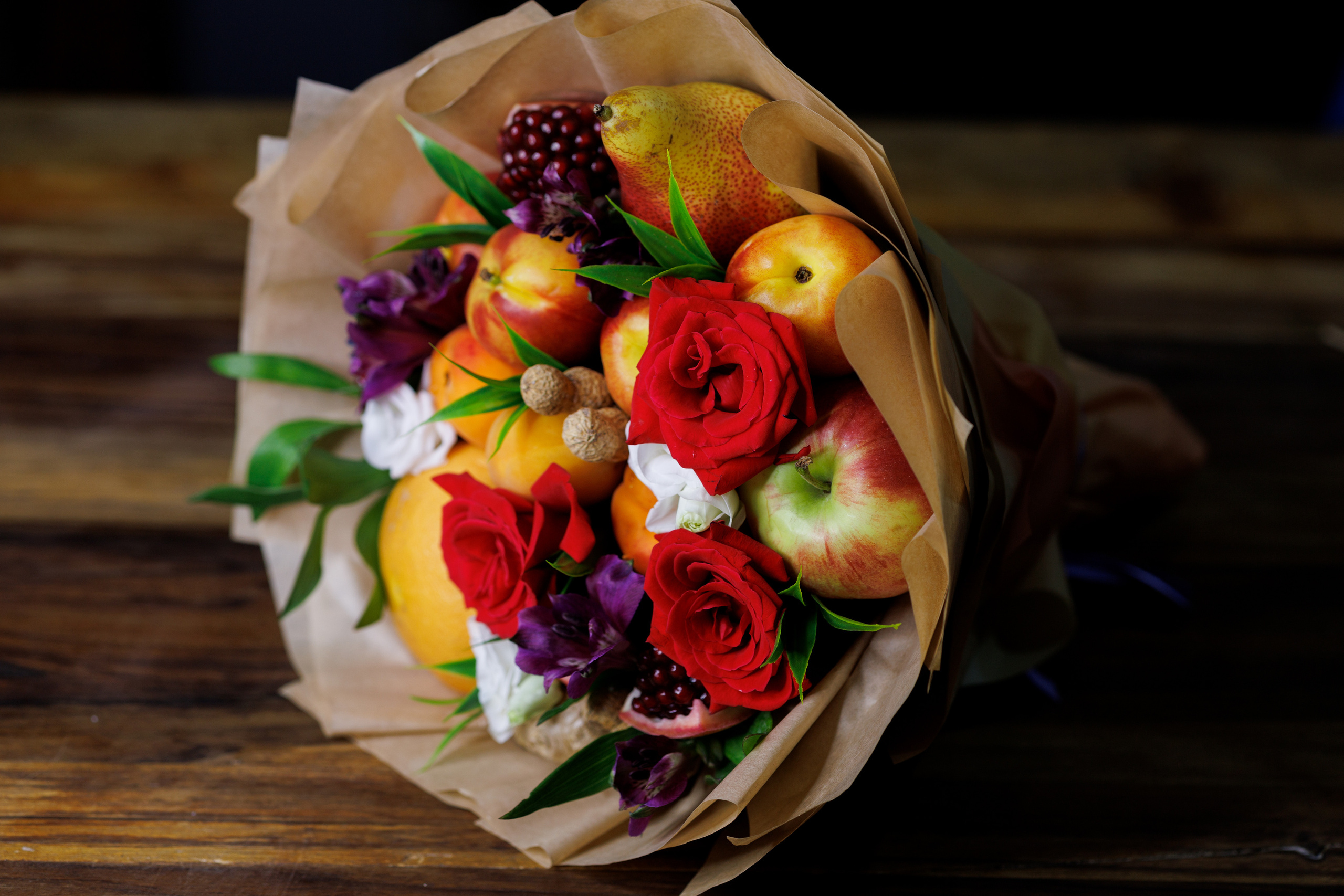 Съедобные букеты. Портретная и индивидуальная фотосъёмка в Граце и Тюмени