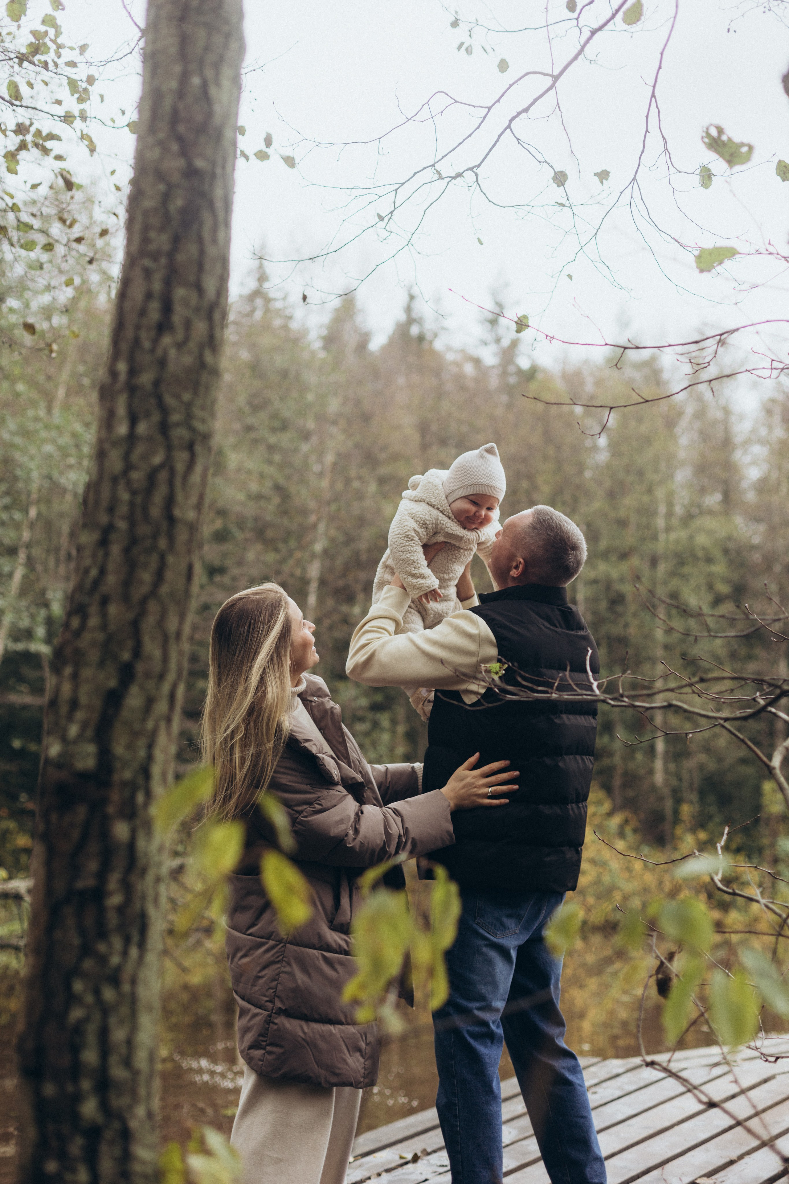 В осеннем лесу. Фотограф из Петербурга