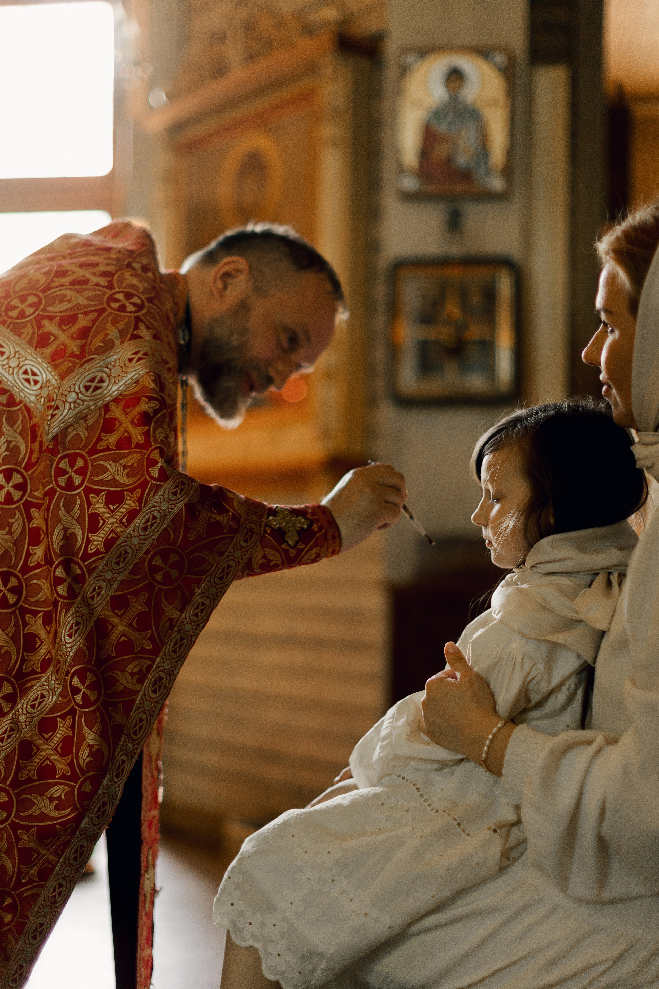 Таинство Крещения. Фотограф Кристина