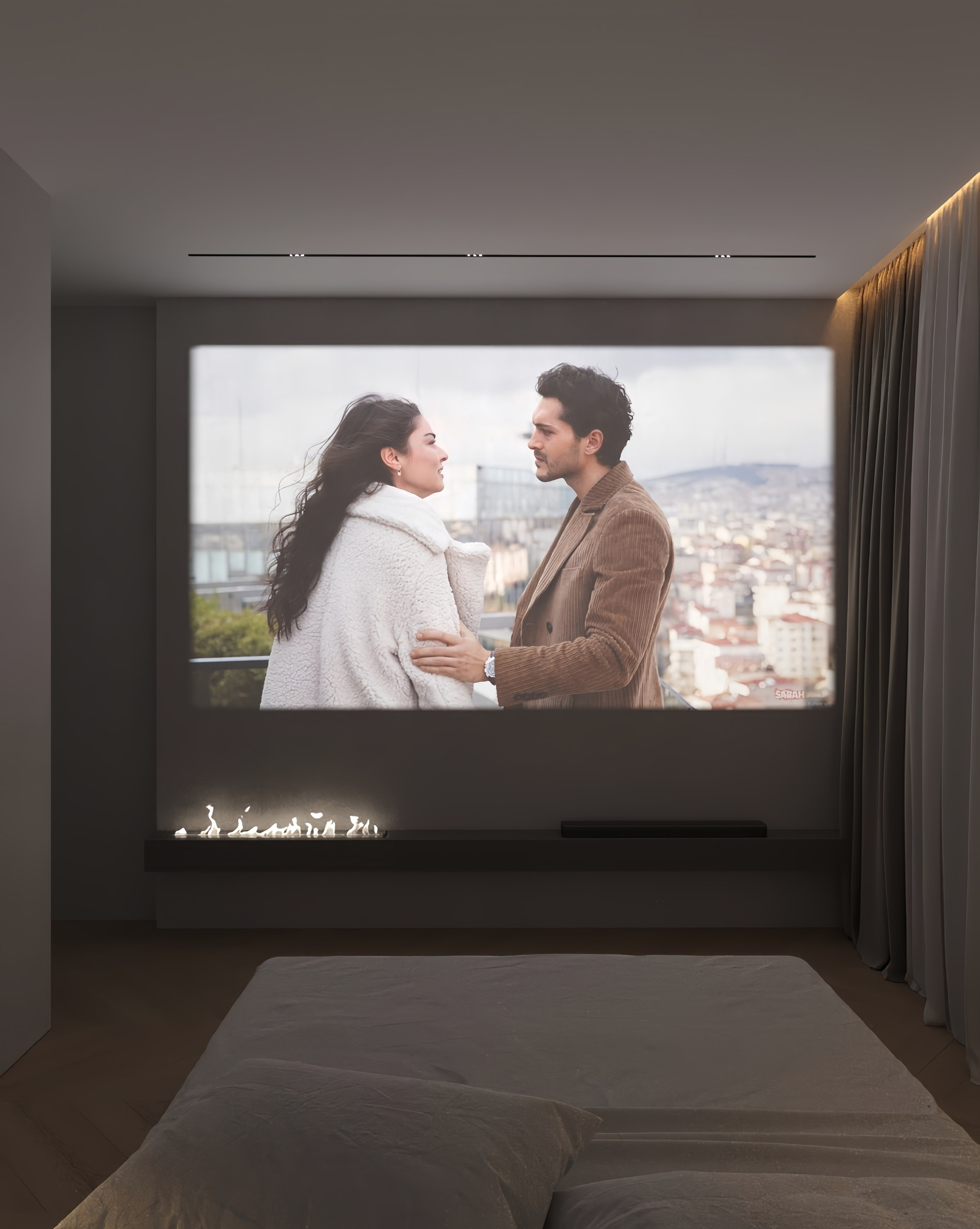 Интерьер частного дома в стиле «Балийский минимализм». Мансур Гусейнов дизайнер интерьеров г. Махачкала