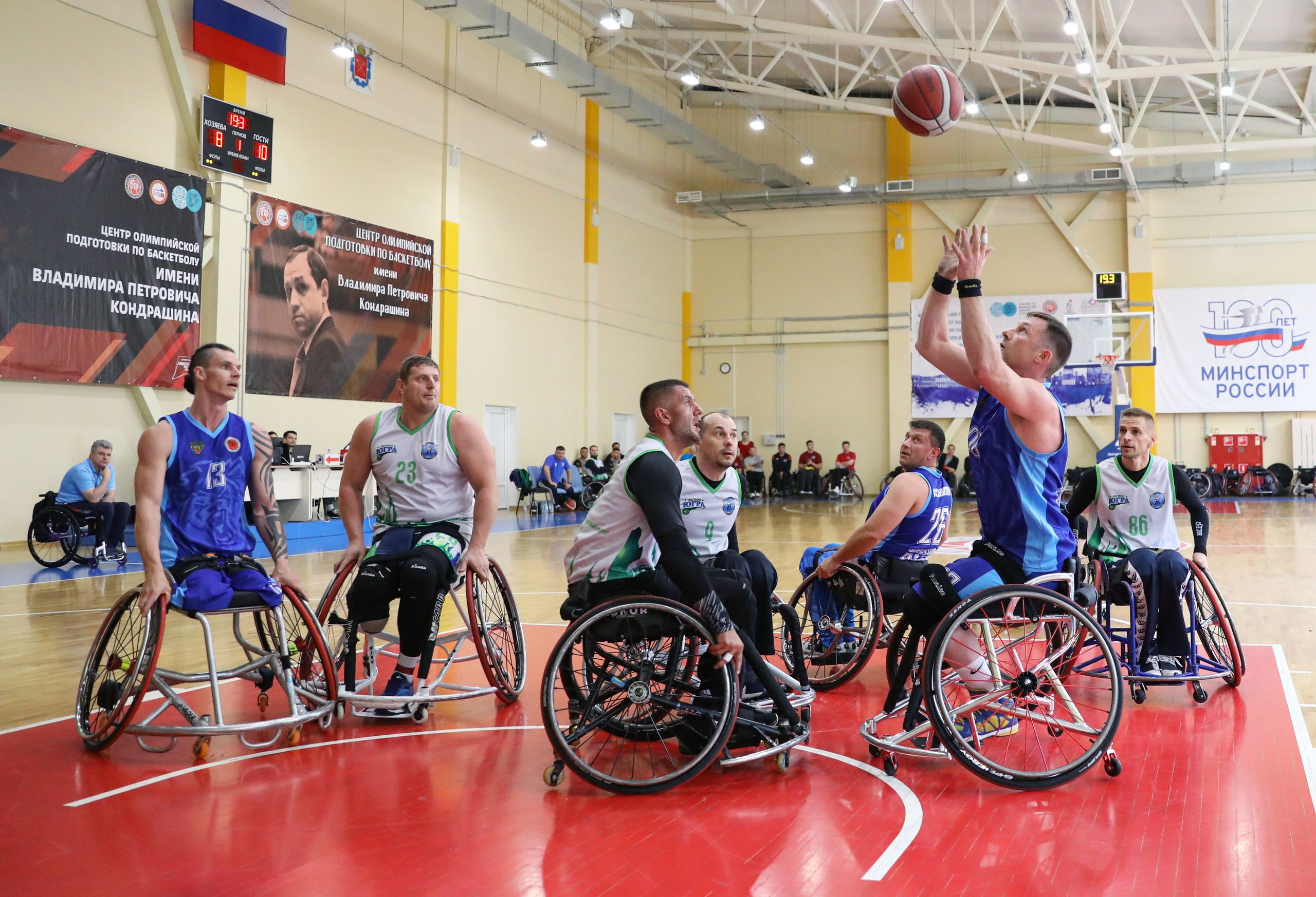Баскетбол на колясках. Спортивный фотограф в Санкт-Петербурге Наталья Ксенофонтова