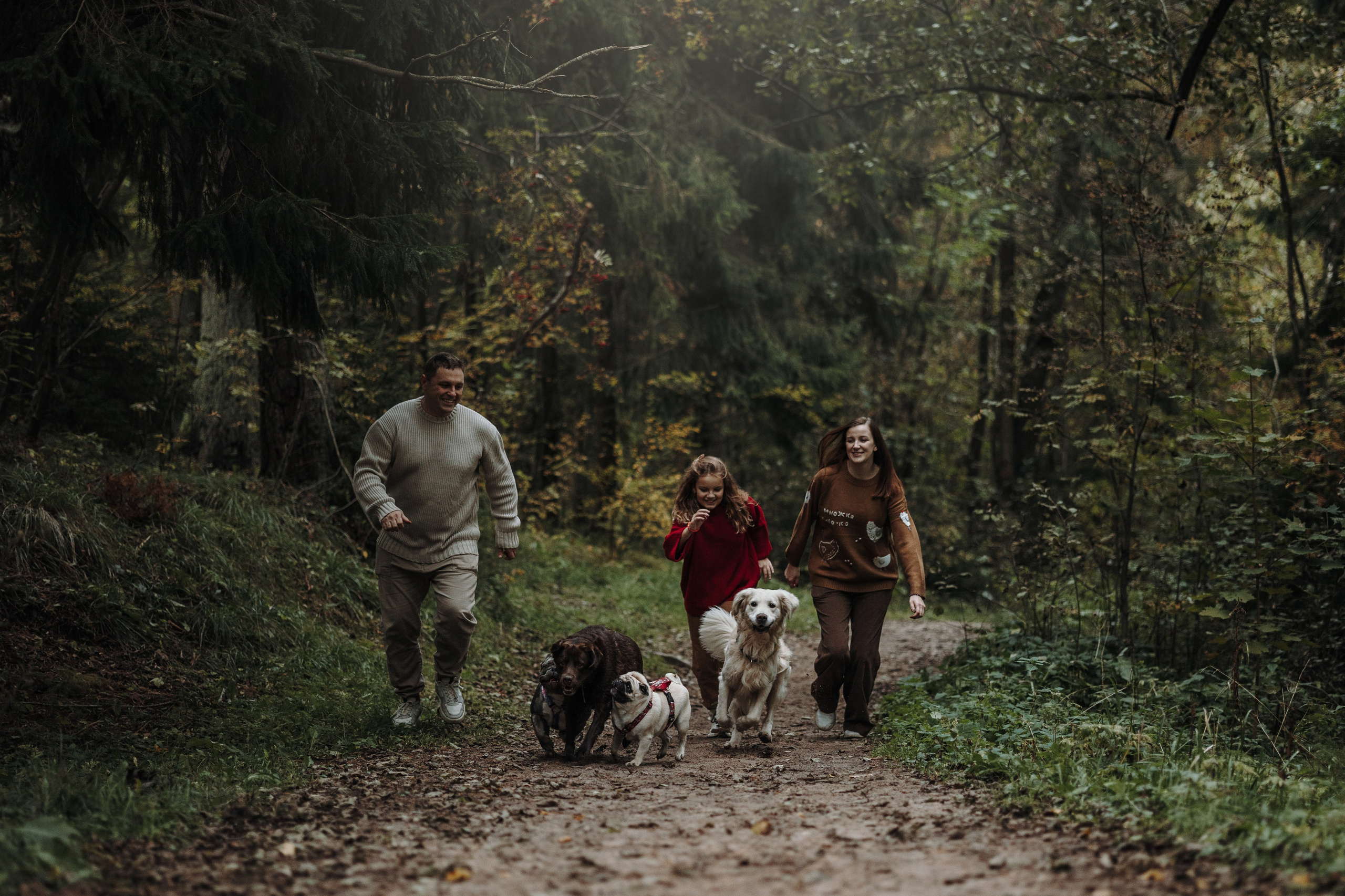 Девочки и их семья. Фотограф — Анималист | Санкт-Петербург