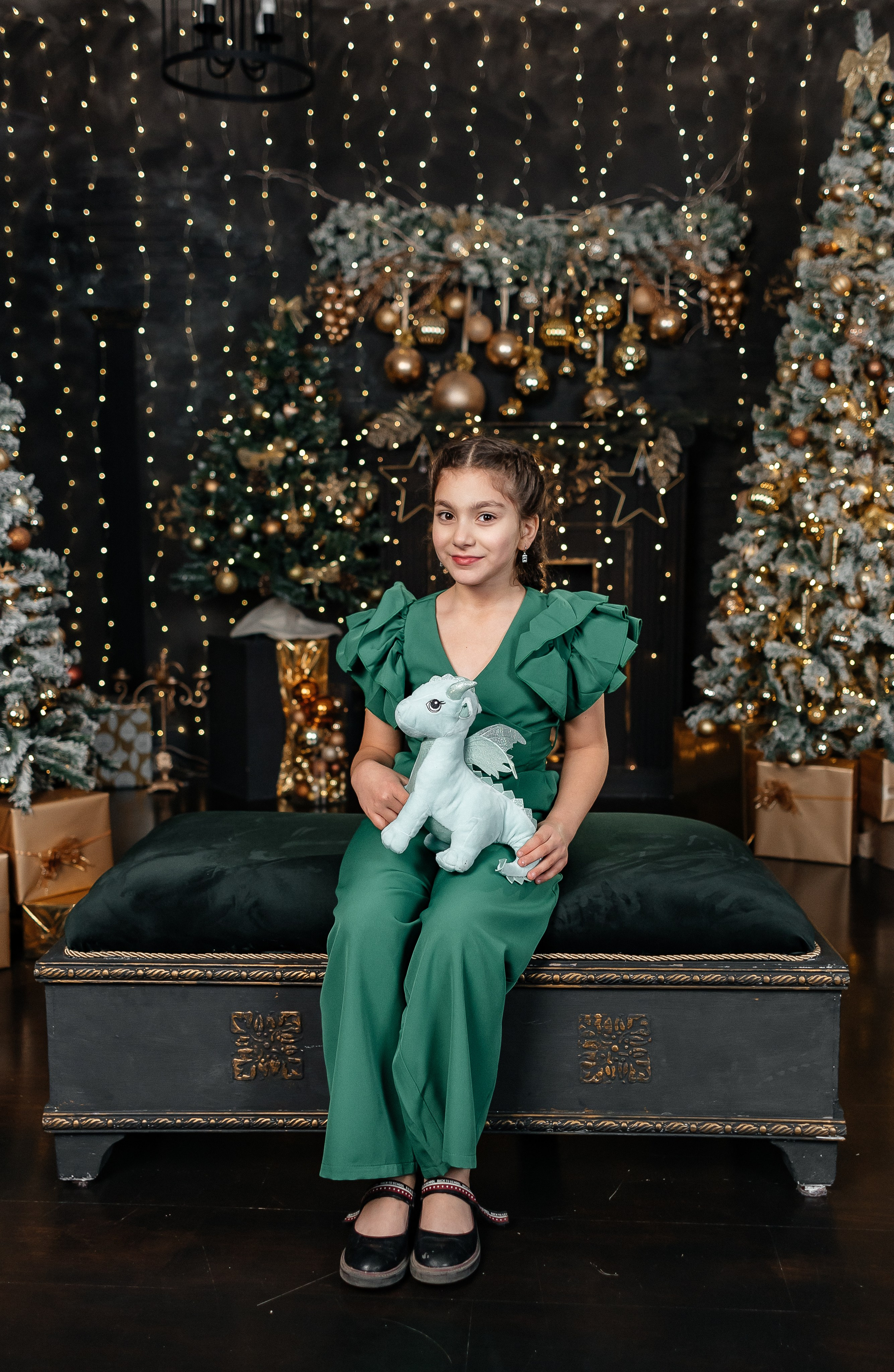 Новогодняя фотосессия в студии. Фотограф Татьяна Орлова