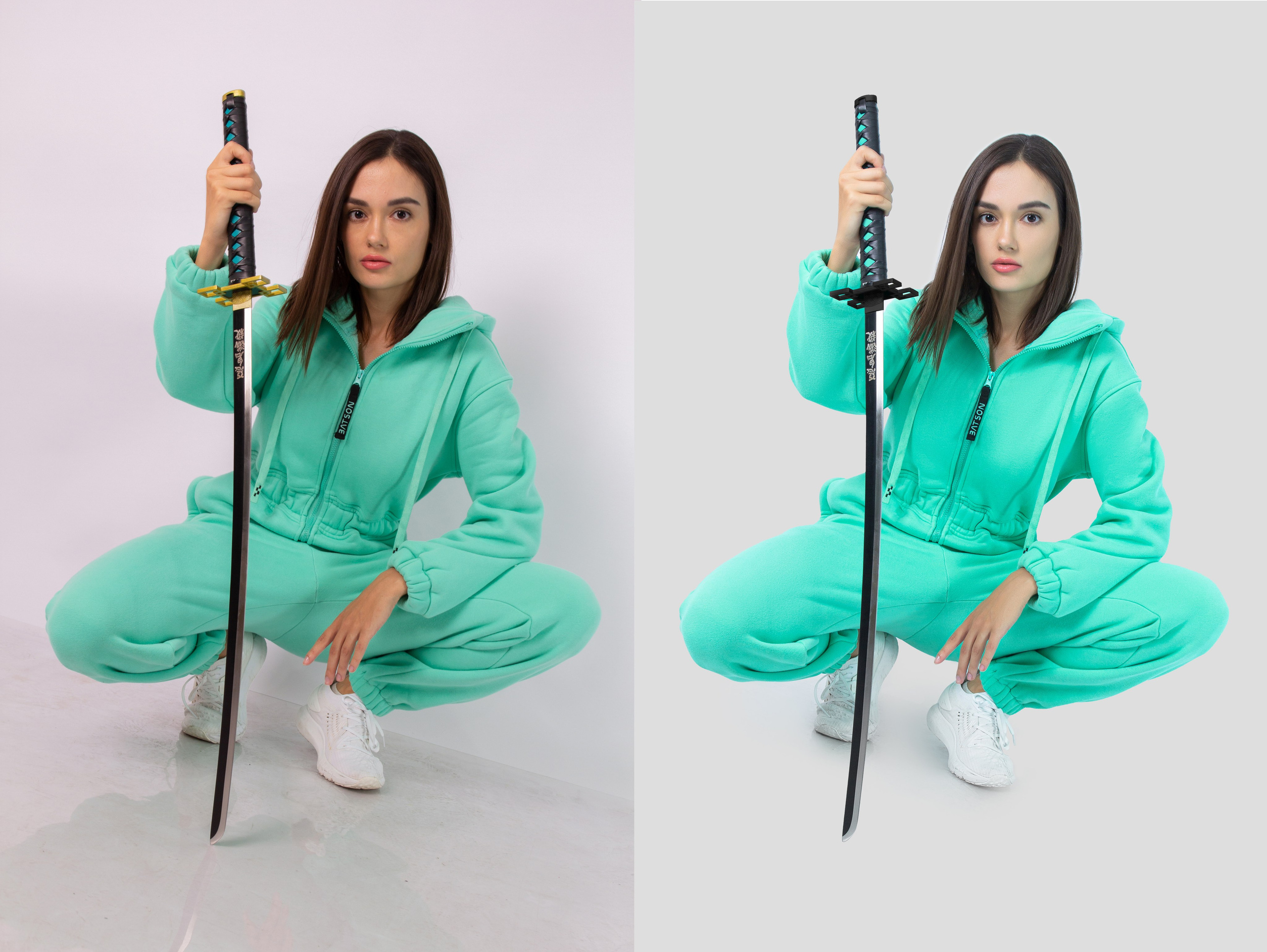 Ретушь портретов для рекламы спортивной одежды — динамика и стиль! | Студия SVITHART