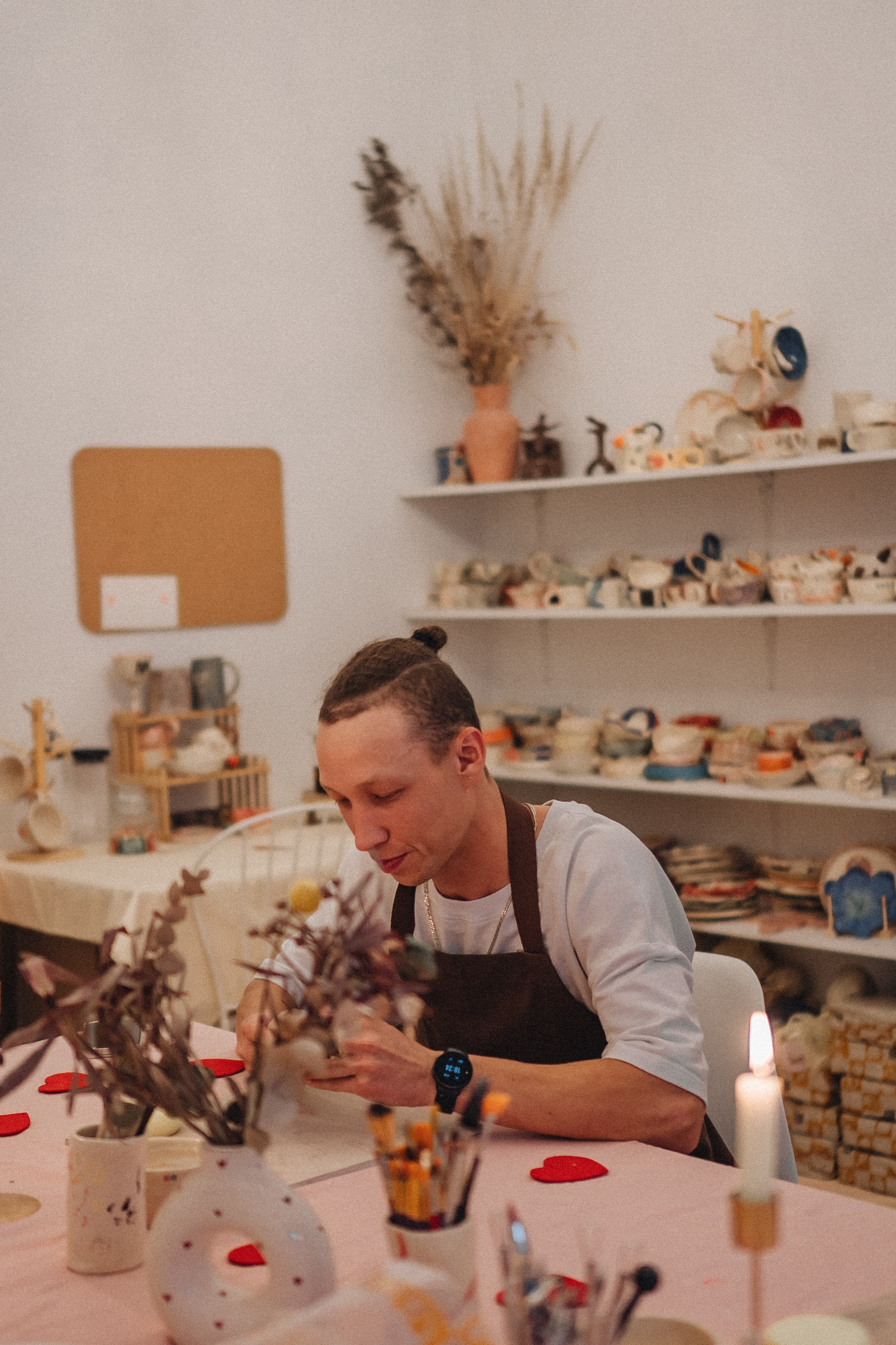 СВИДАНИЕ В ГОНЧАРНОЙ МАСТЕРСКОЙ. Профессиональный фотограф, Санкт-Петербург — Виктория Богомолова