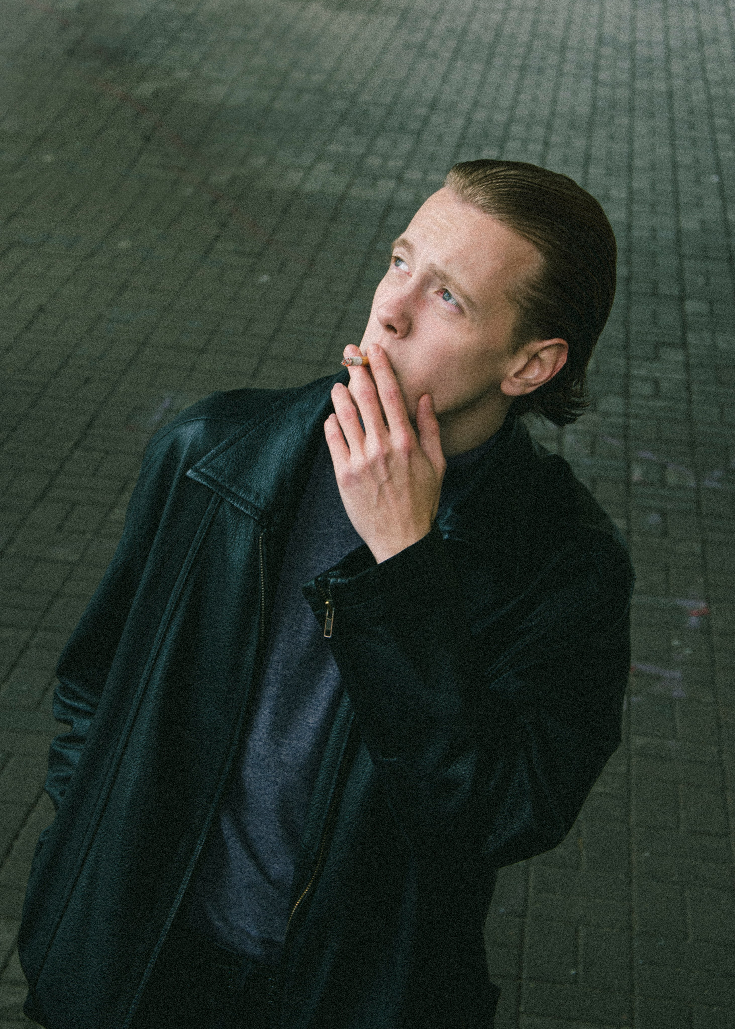 Творческая съемка для стилиста по мужским прическам