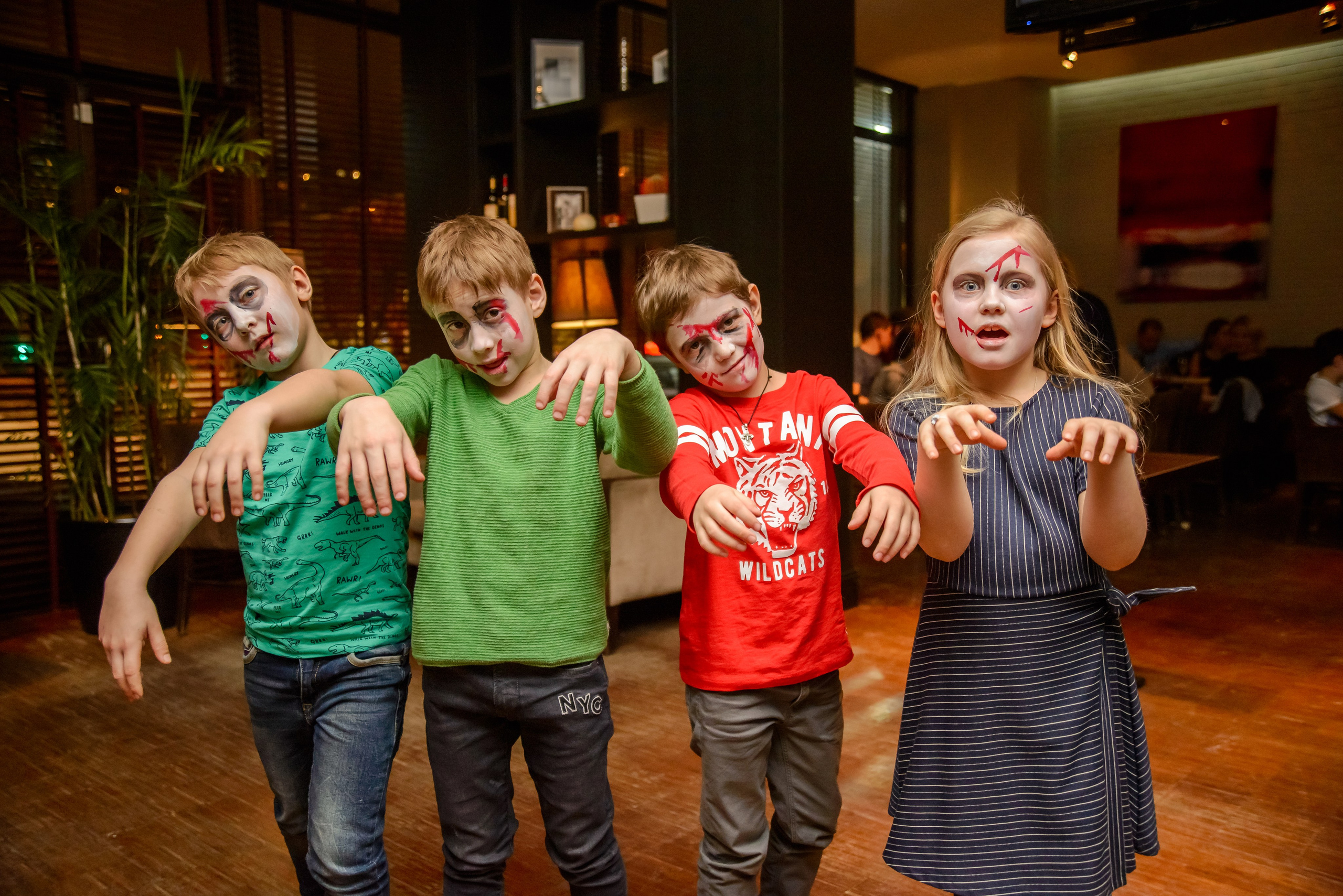 Детский день рождения в ресторане