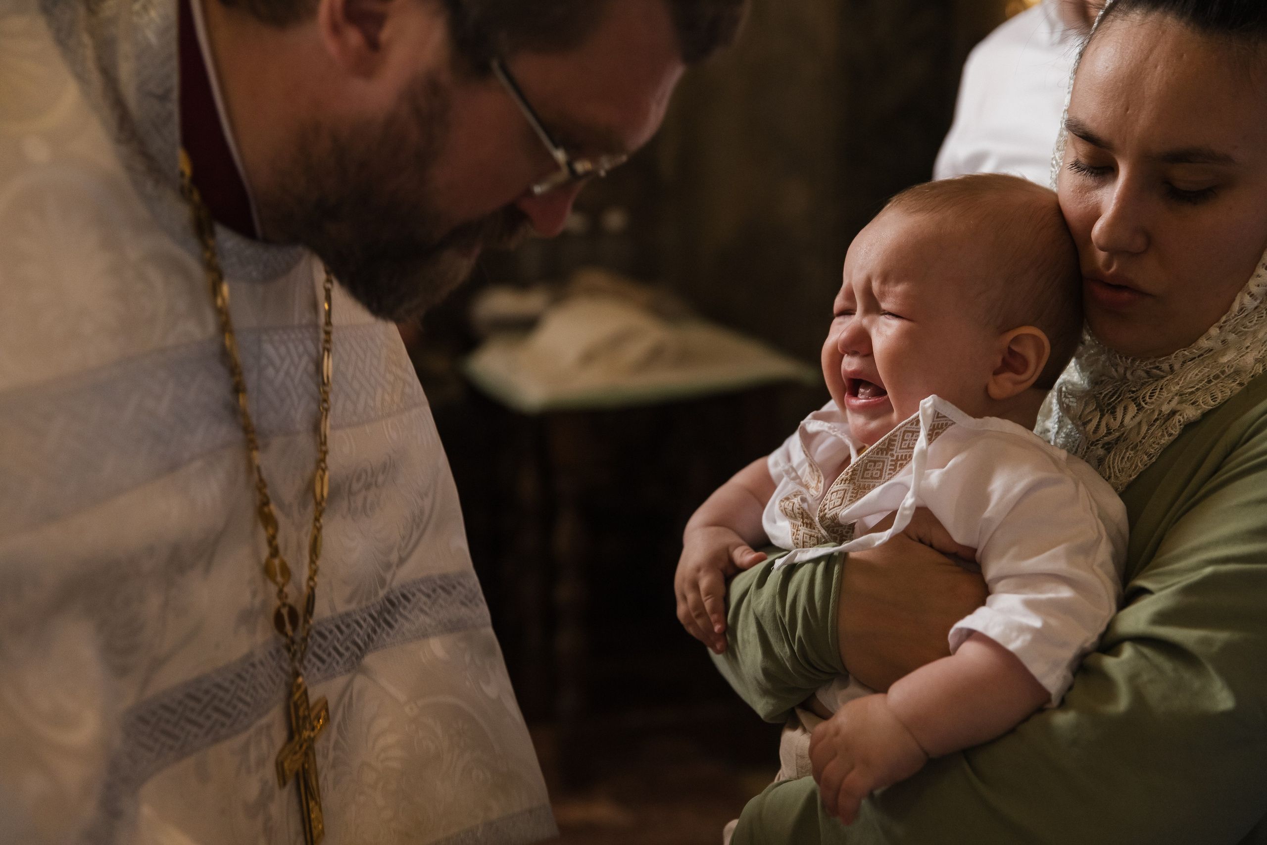 Таинство крещения. Фотограф в спб Александр Потапов