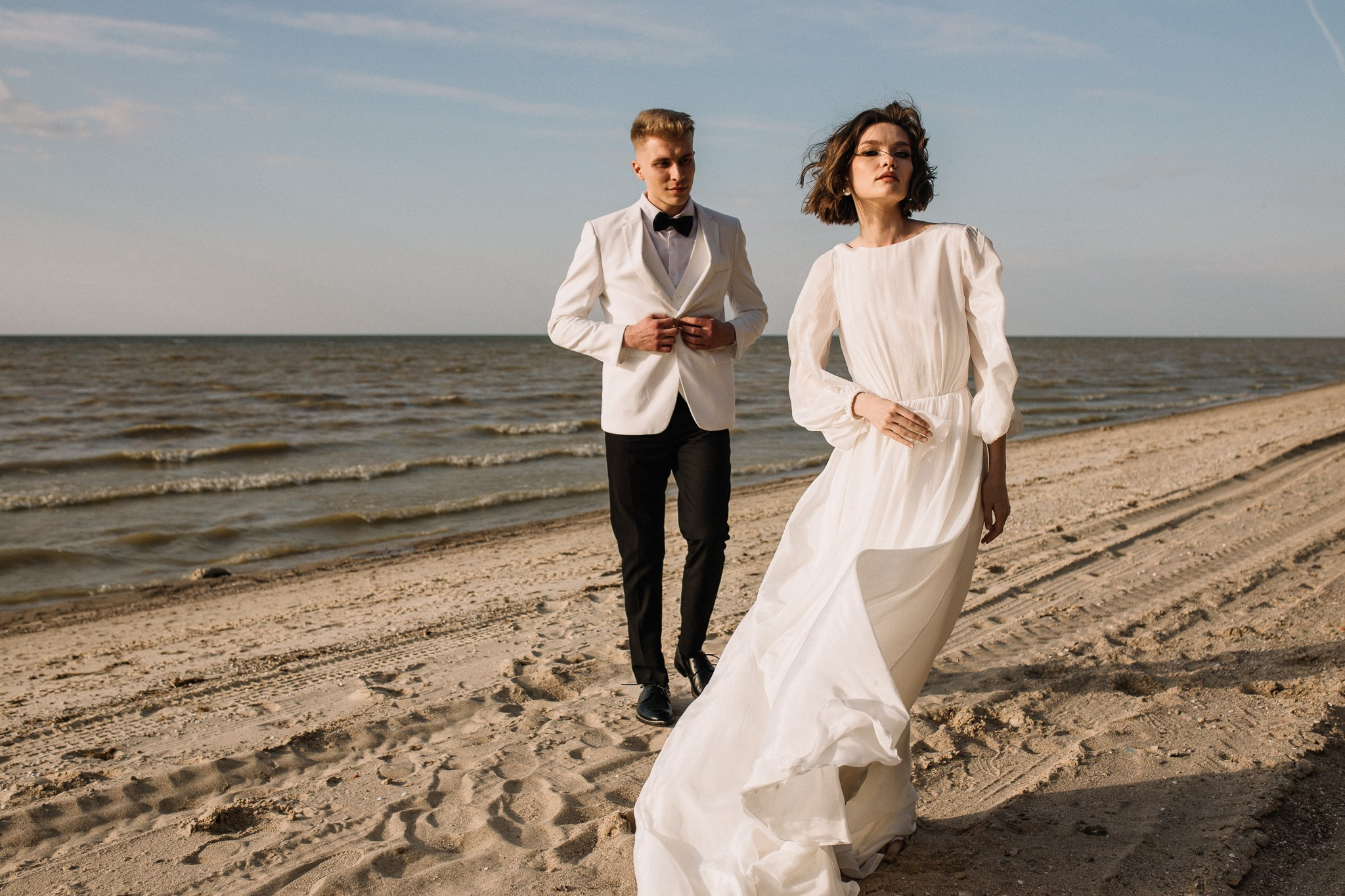 Клятва у волн: пляжная свадебная love story. Семейный и свадебный фотограф Ростове-на-Дону