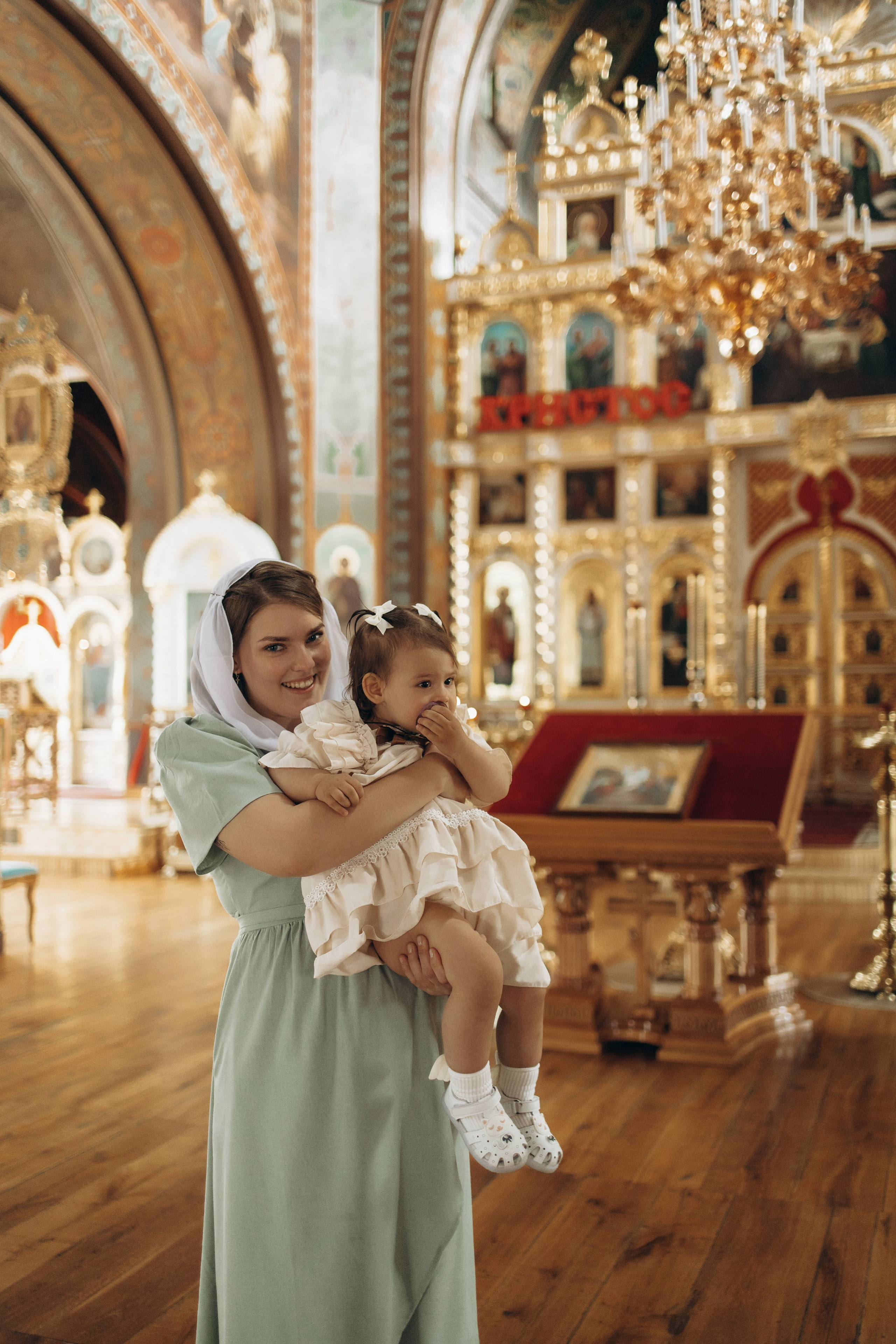 Крещение Стефании. Самый теплый фотограф в Краснодаре Рябоконь Ксения