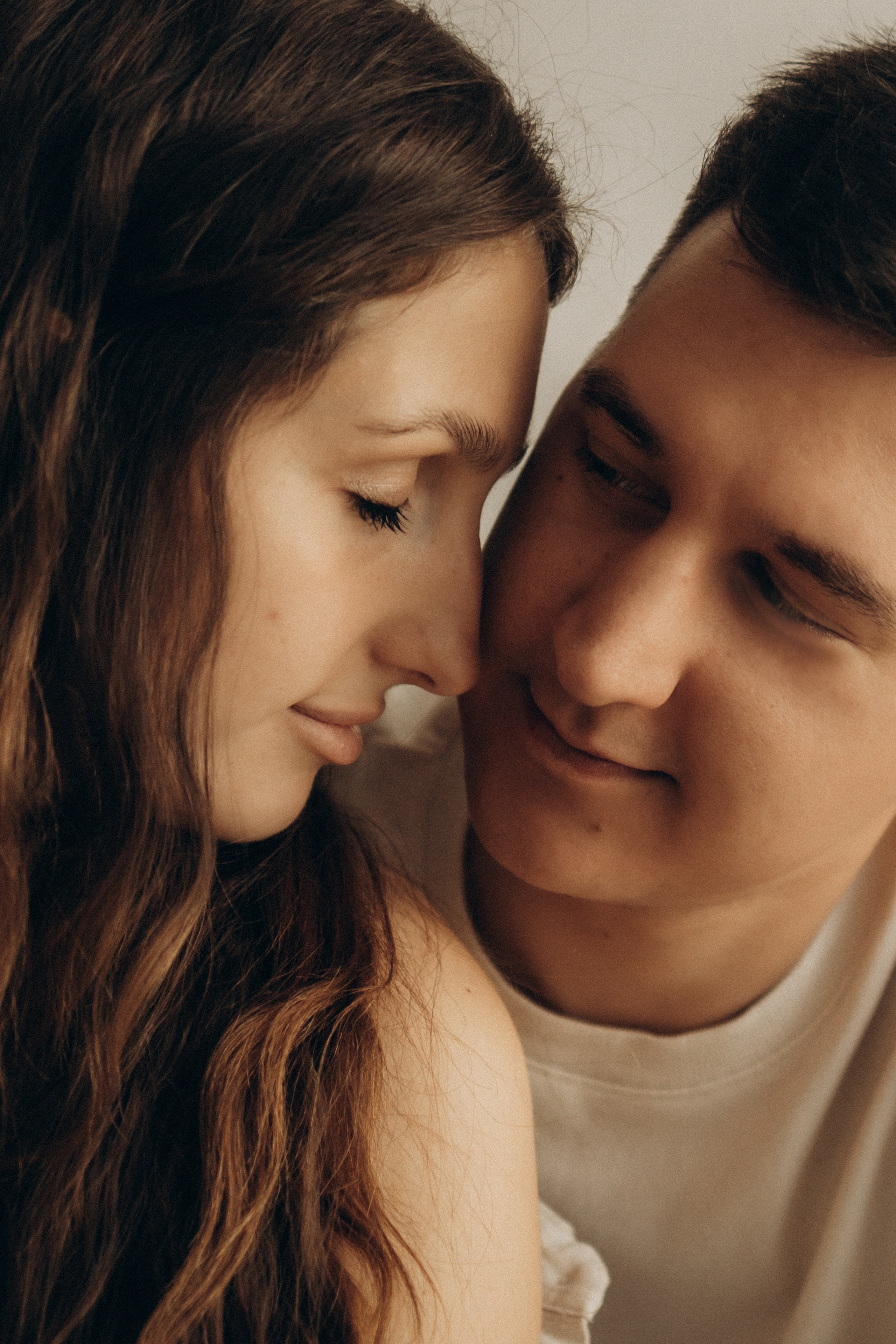 Яна, Дима и малыш Мирон. Семейный, домашний, ньюборн фотограф Москва Цветкова Елизавета