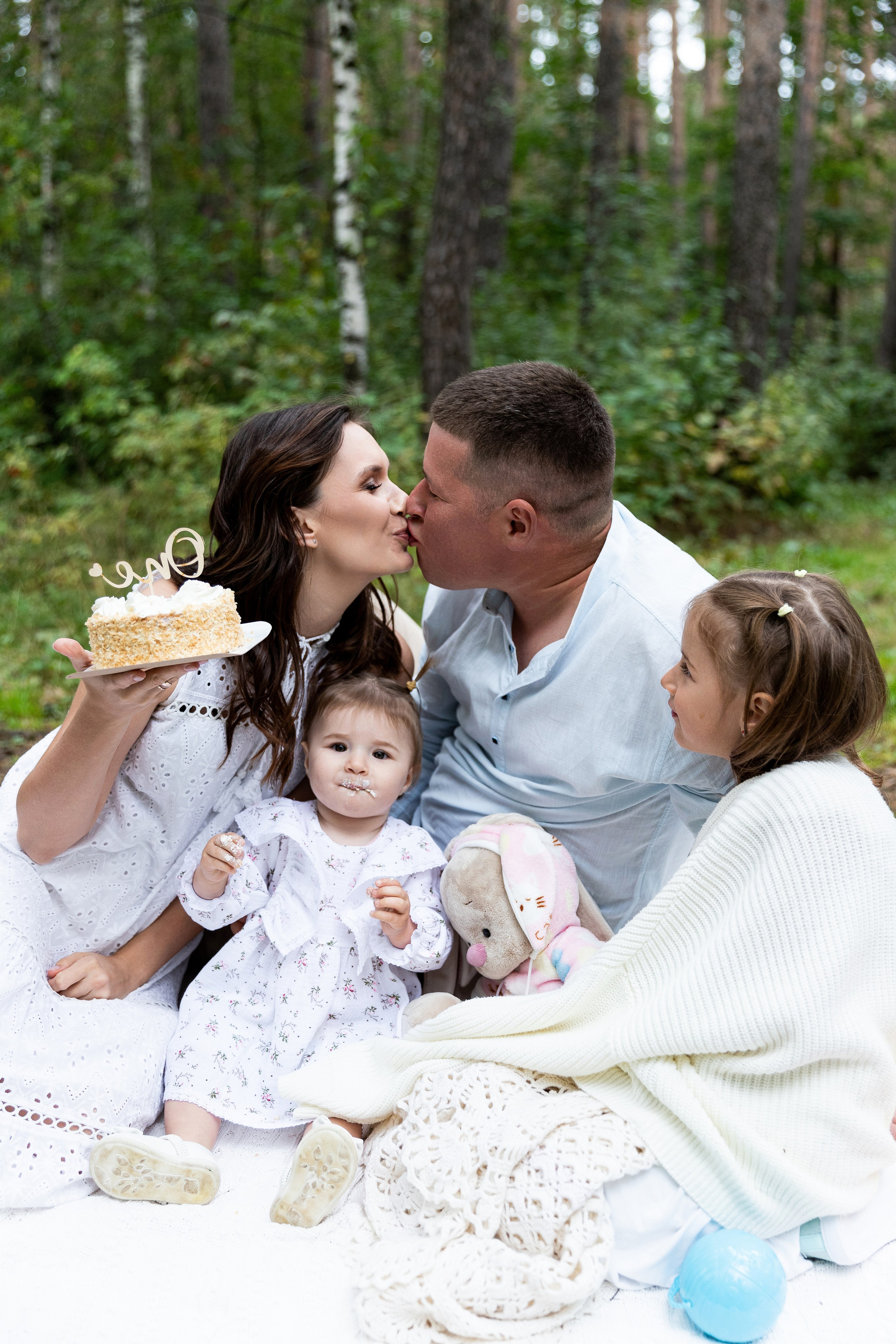 Саша, Лёша, Вика и Ксюша. Семейный фотограф в Екатеринбурге и Красноуфимске Евгения Лягаева