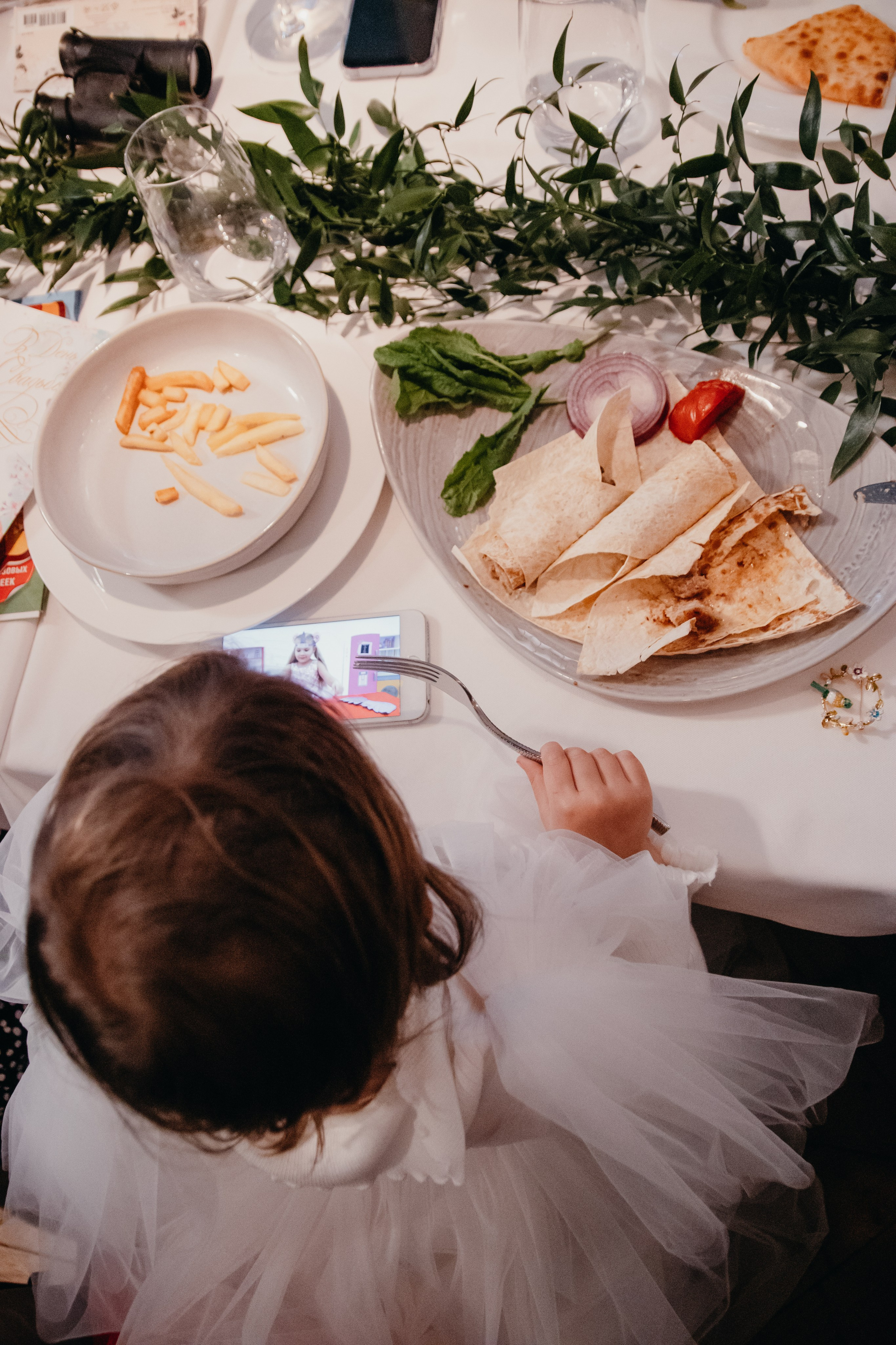 Свадебный ужин. Семейный фотограф в Москве