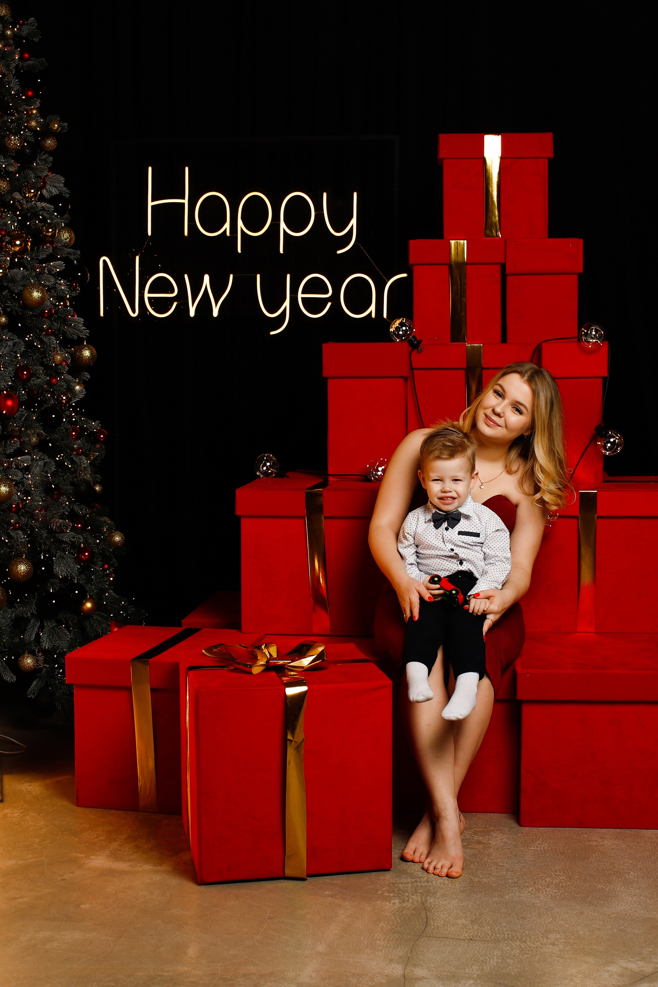 Новогодние детские фотосессии. Ирина Кан Фотограф новорожденных в Екатеринбурге