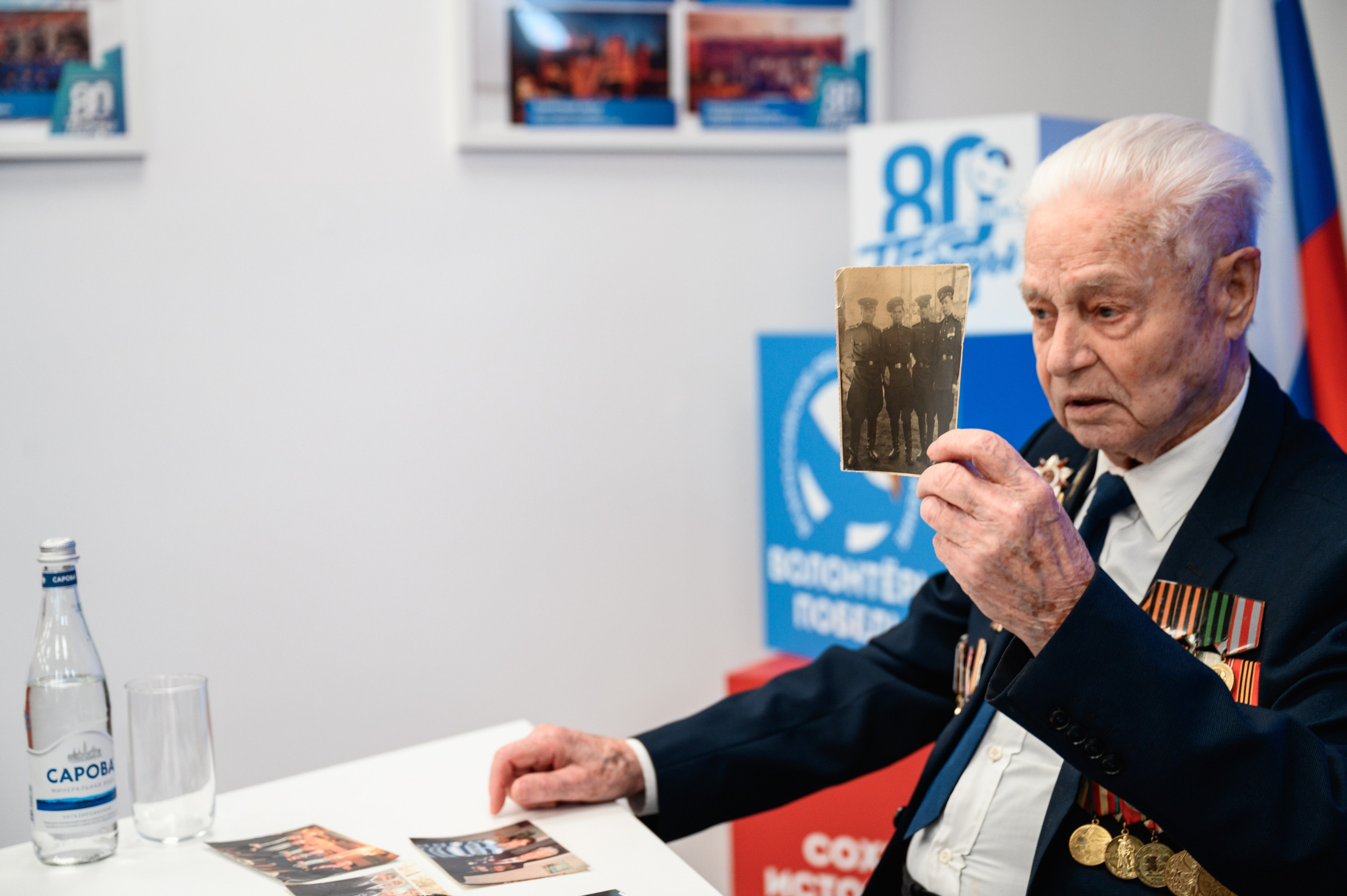 Встреча с ветераном. Фотограф Захваткин Роман