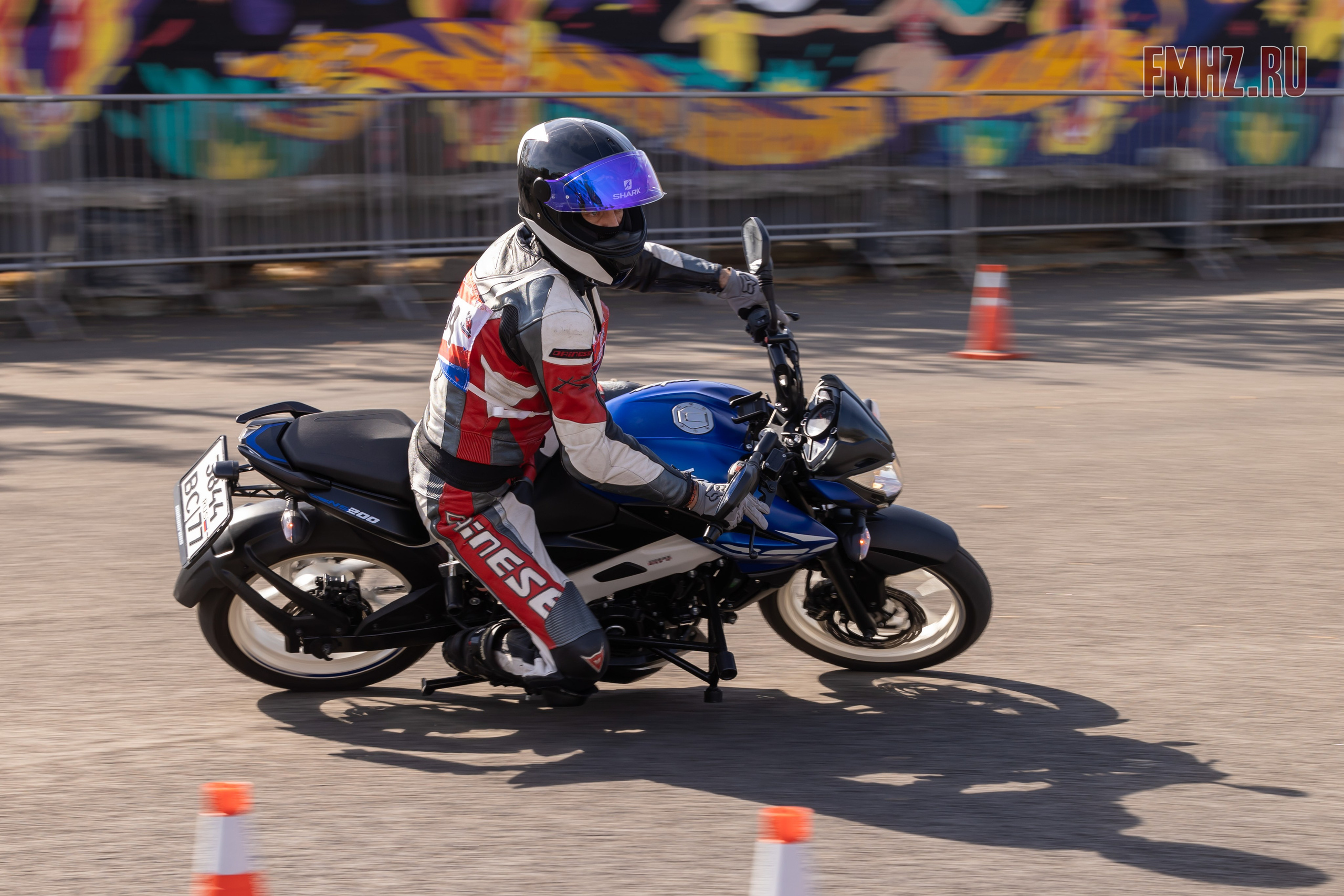 Соревнования по мотоджимхане на площадке Мосгортранс 15.09.2024. Фотограф Владимир Охрименко