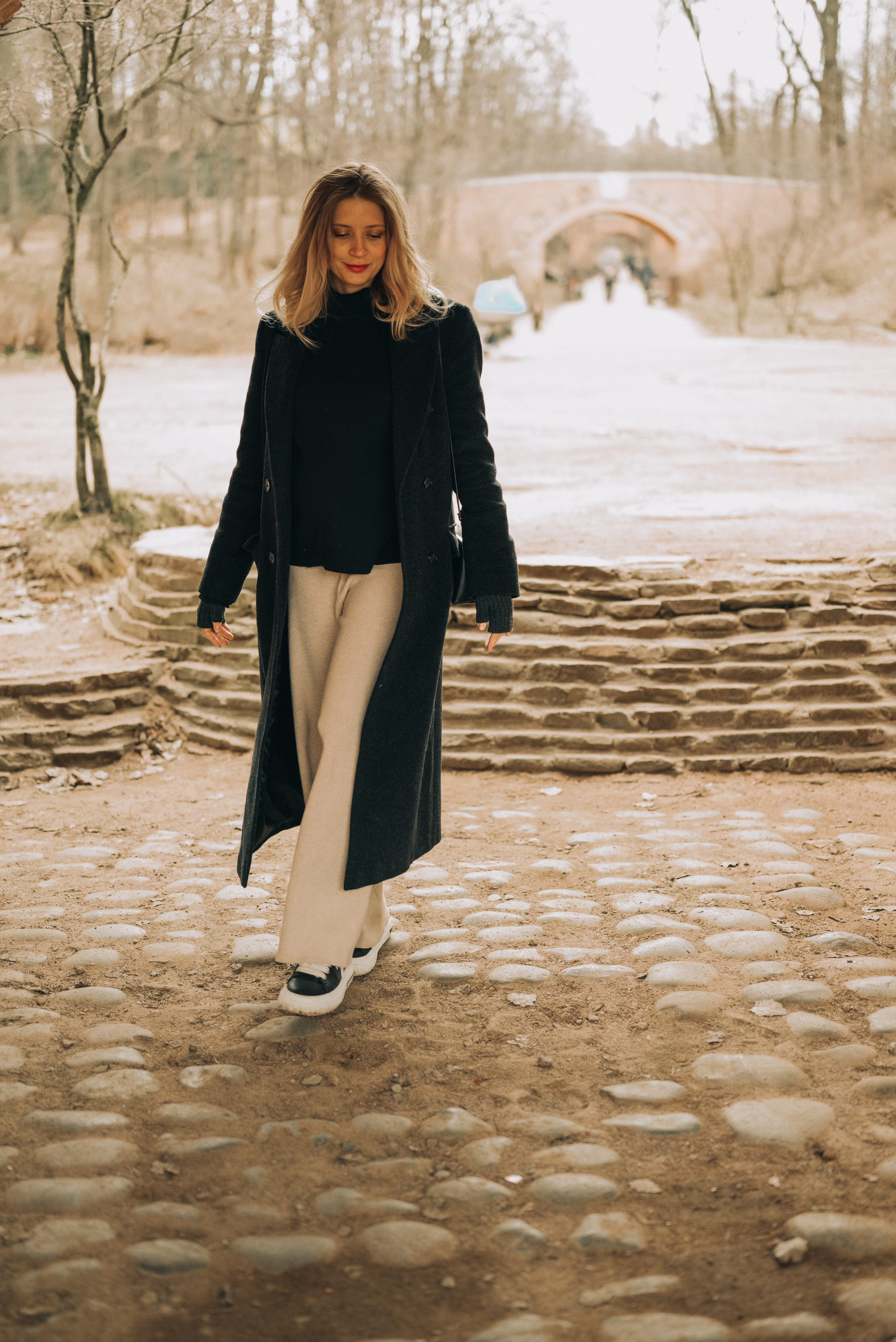 Весенняя прогулка. Аня, Егор, Эми и Миша. Семейный фотограф в Москве Дарья Пузикова