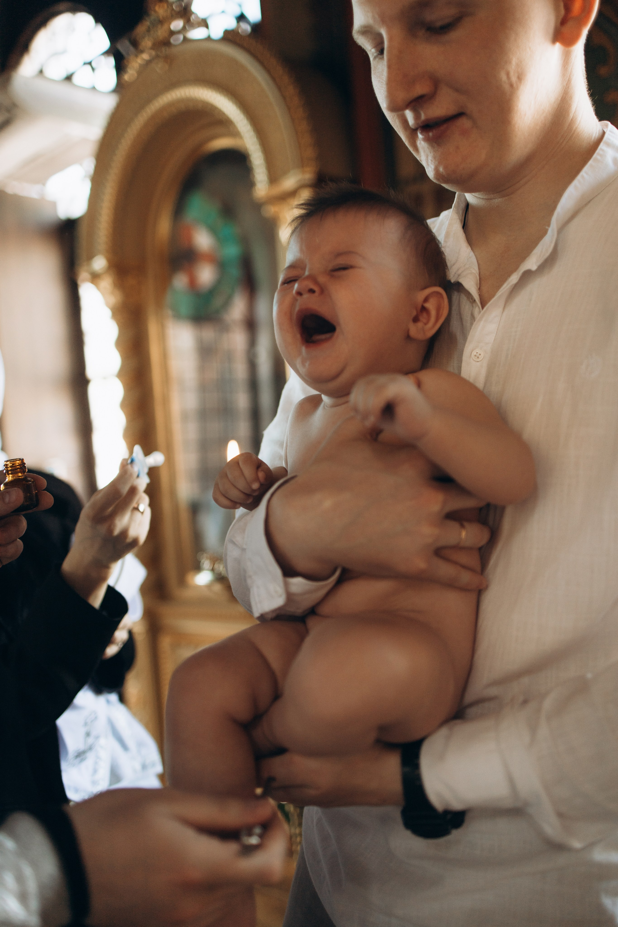 Крещение. Самый теплый фотограф в Краснодаре Рябоконь Ксения