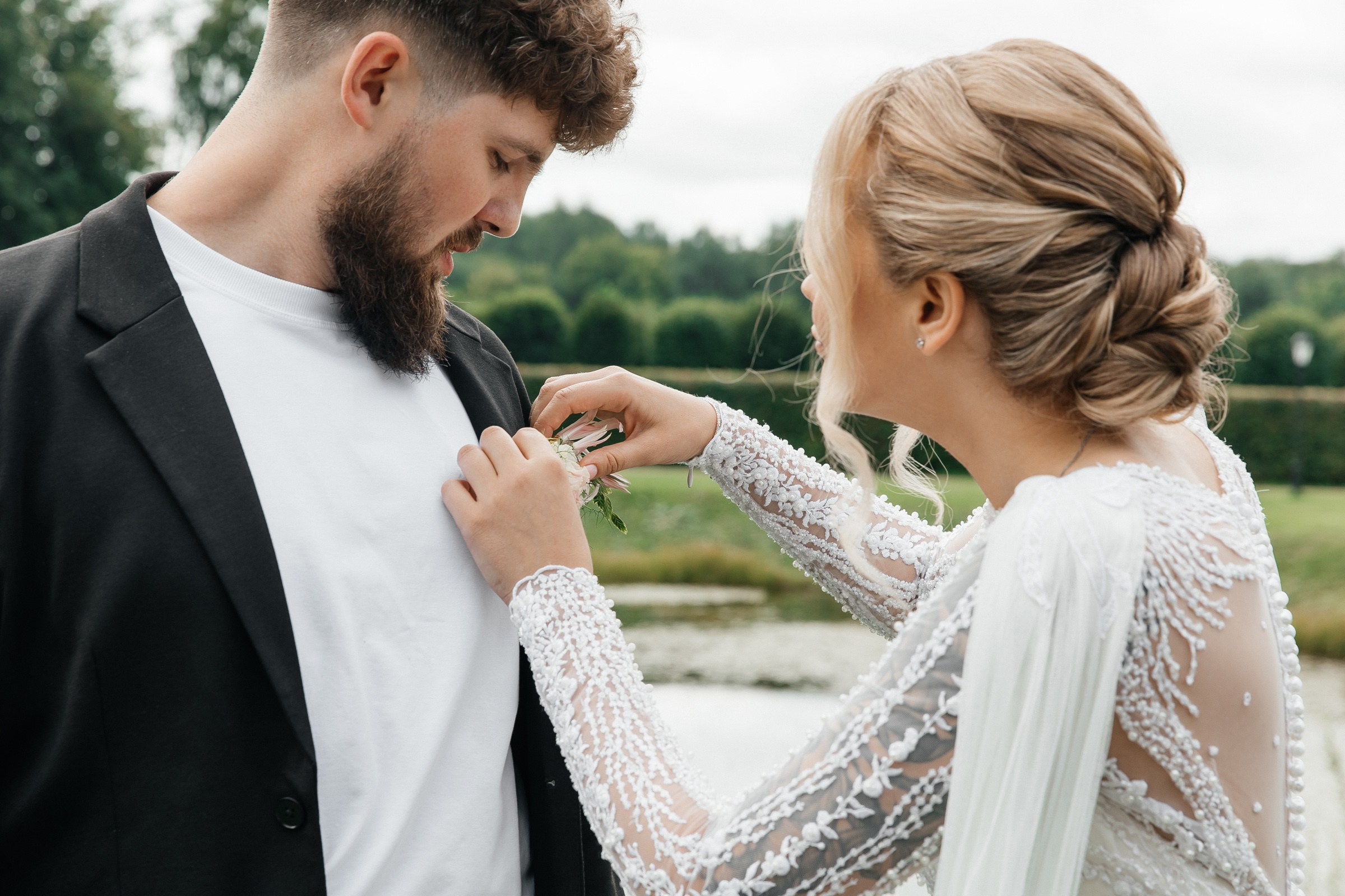 Свадебная фотосессия в Кусково. Свадебный фотограф в Москве Элина Ларченкова. Фото, которые цепляют