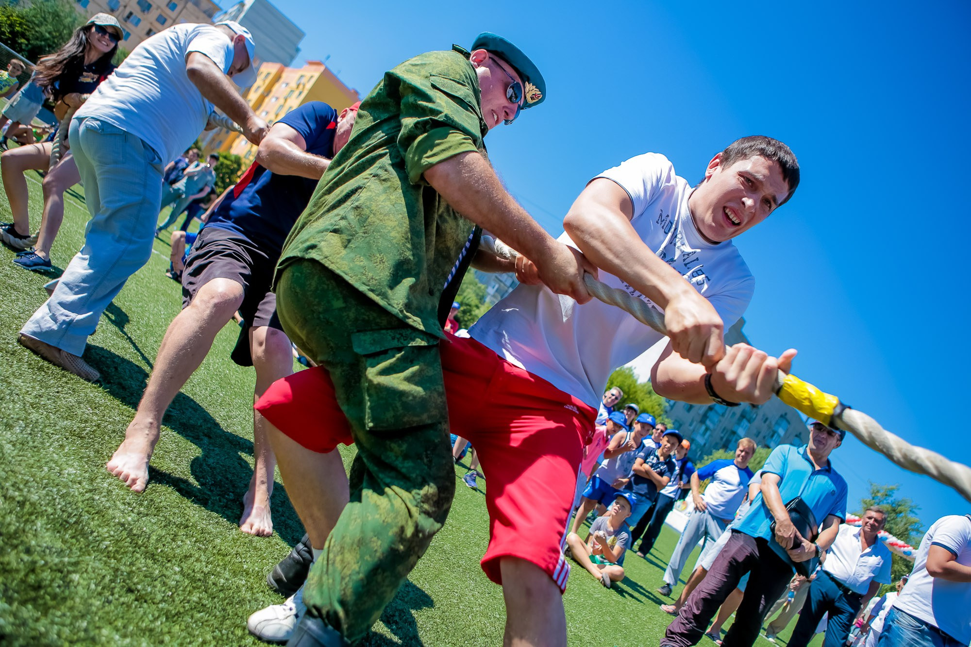 День Физкульт. Максим Матвийченко и Виктория Басова профессионалы своего дела