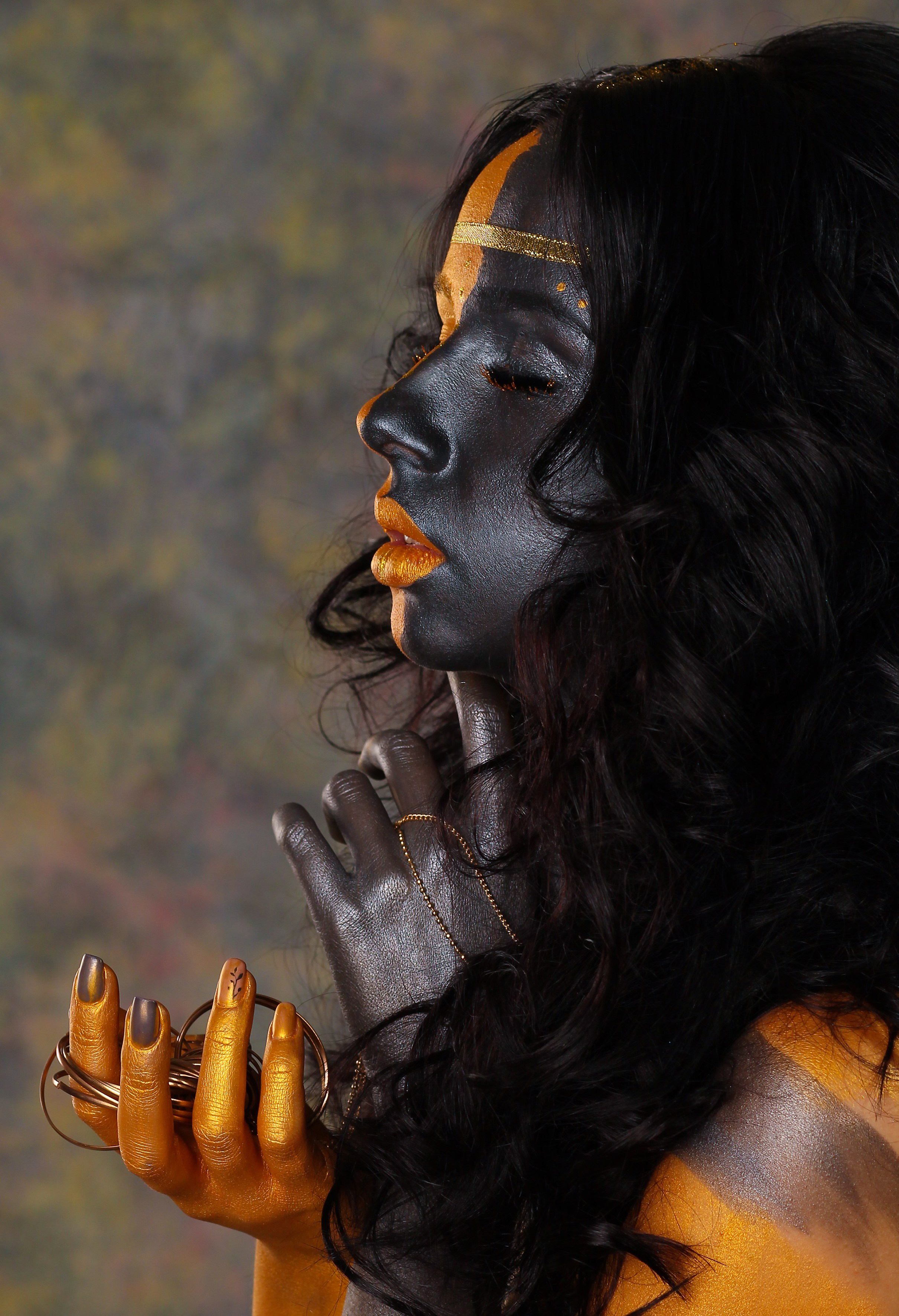 Work Shop и бьюти съемка фотопроекта Золото Африки. Фотограф Наталья Матвеева