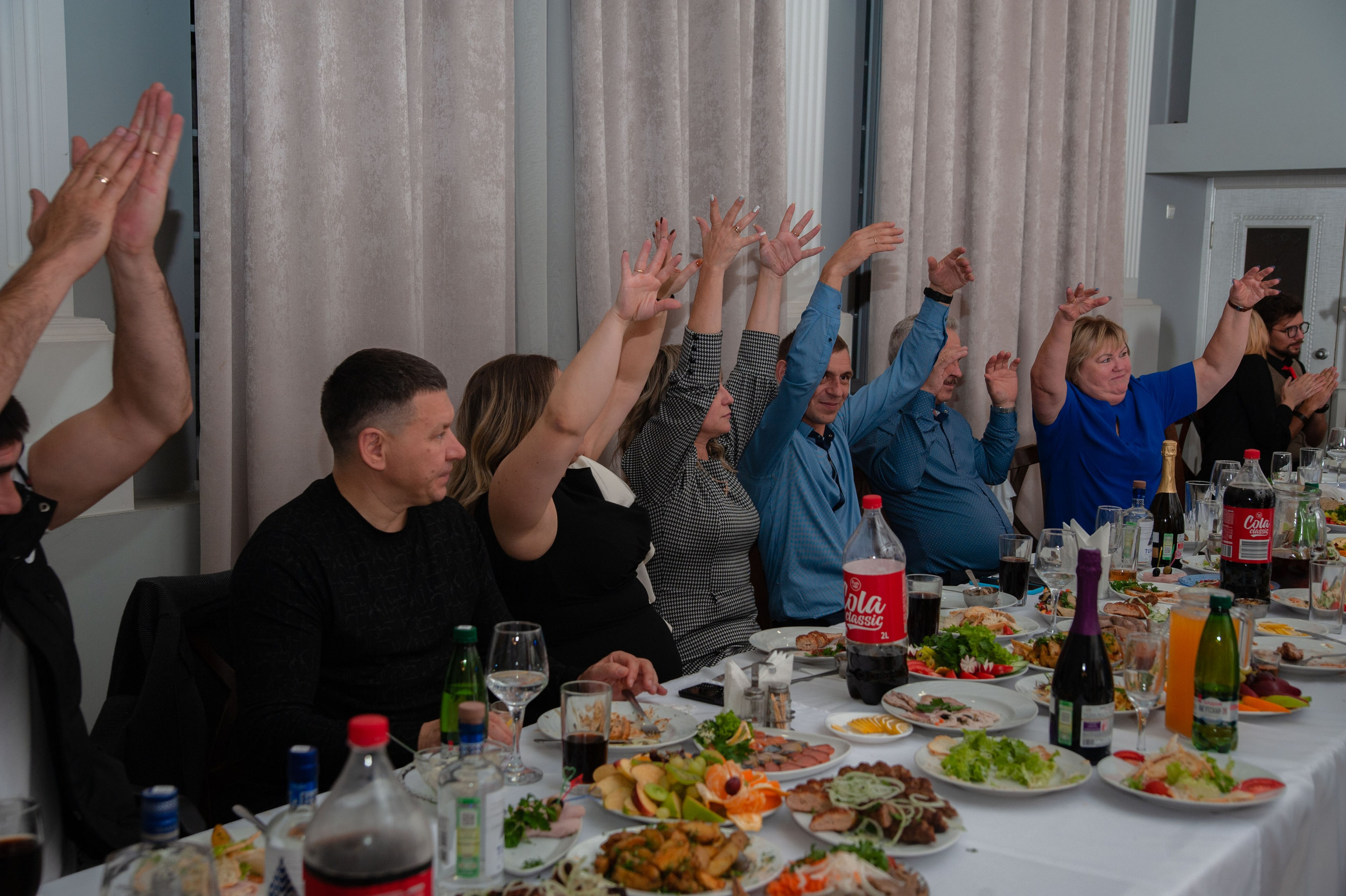 Свадебный банкет. Семейный фотограф Анна Лищук г. Таганрог