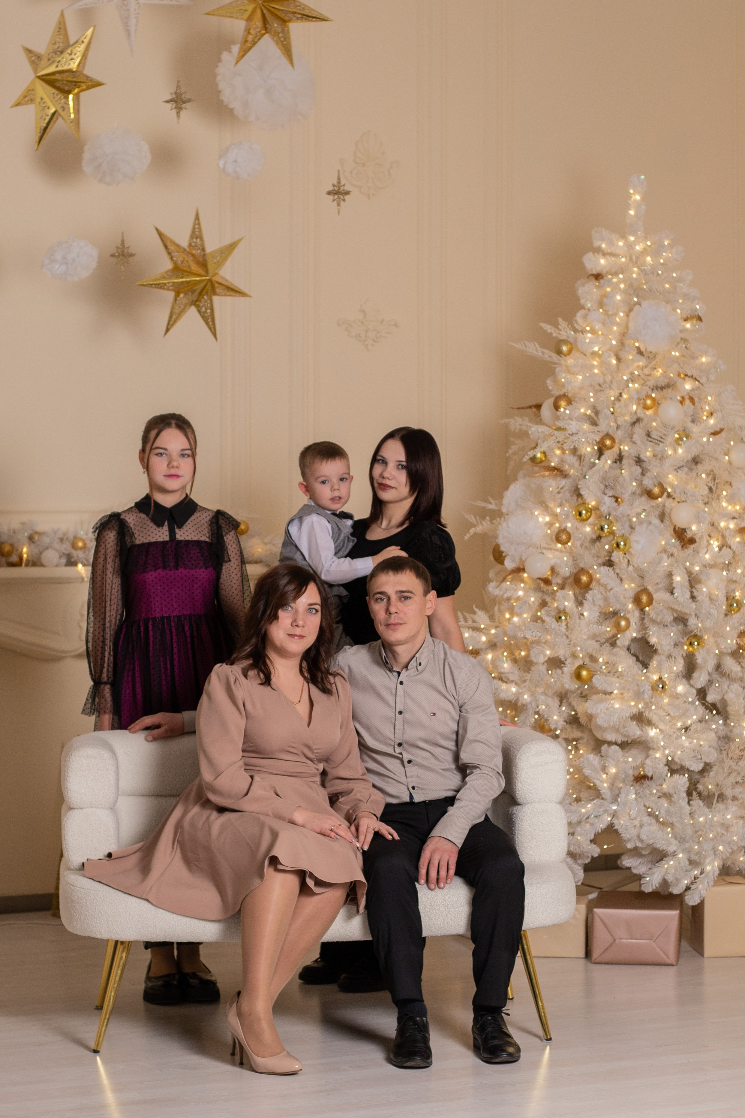 Новый год 2025. Семейный фотограф в Саратове Элоиза Ляпина