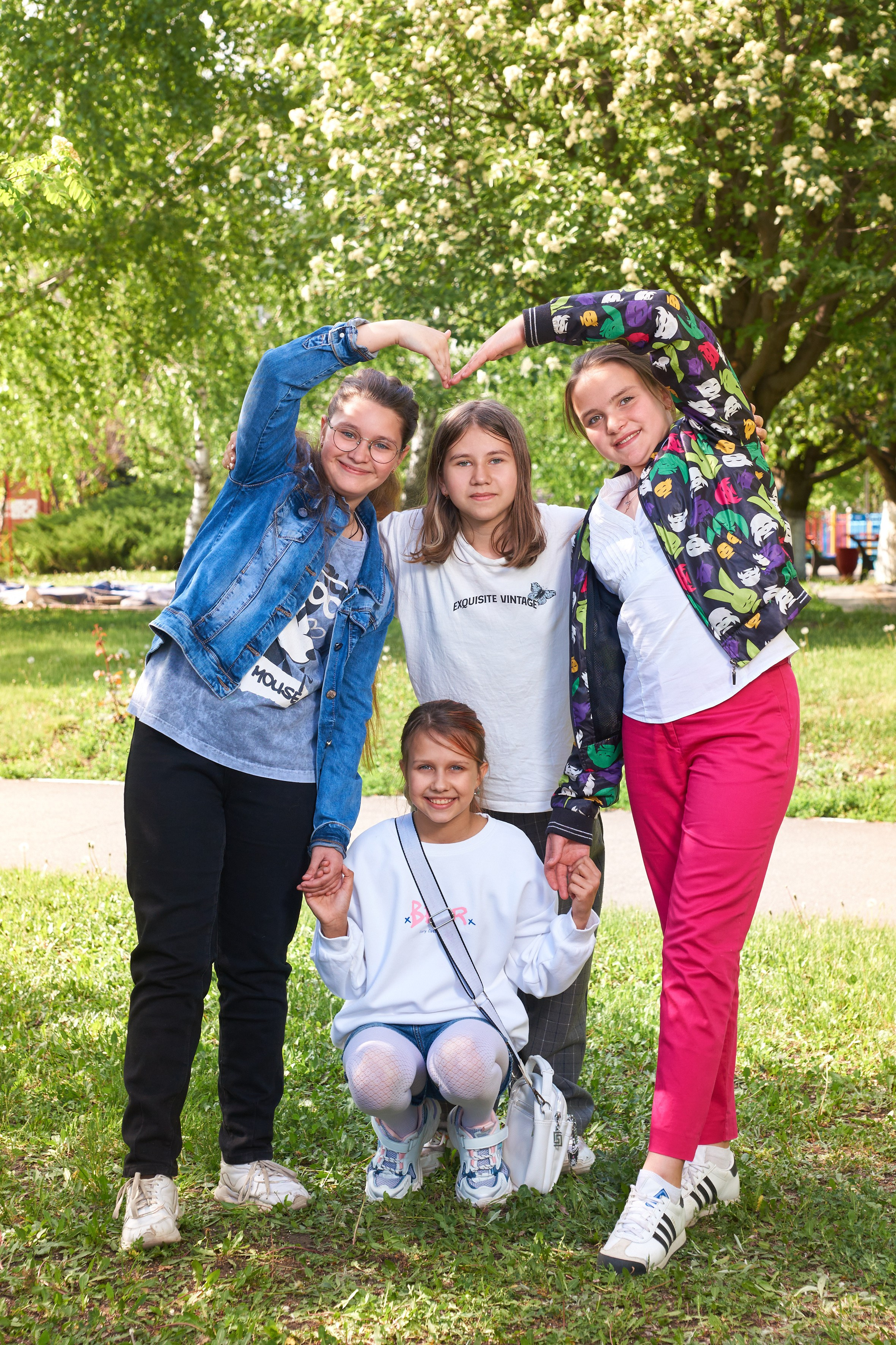 Съёмка в парке весной. 4 класс. 2024. Childrenfoto.ru