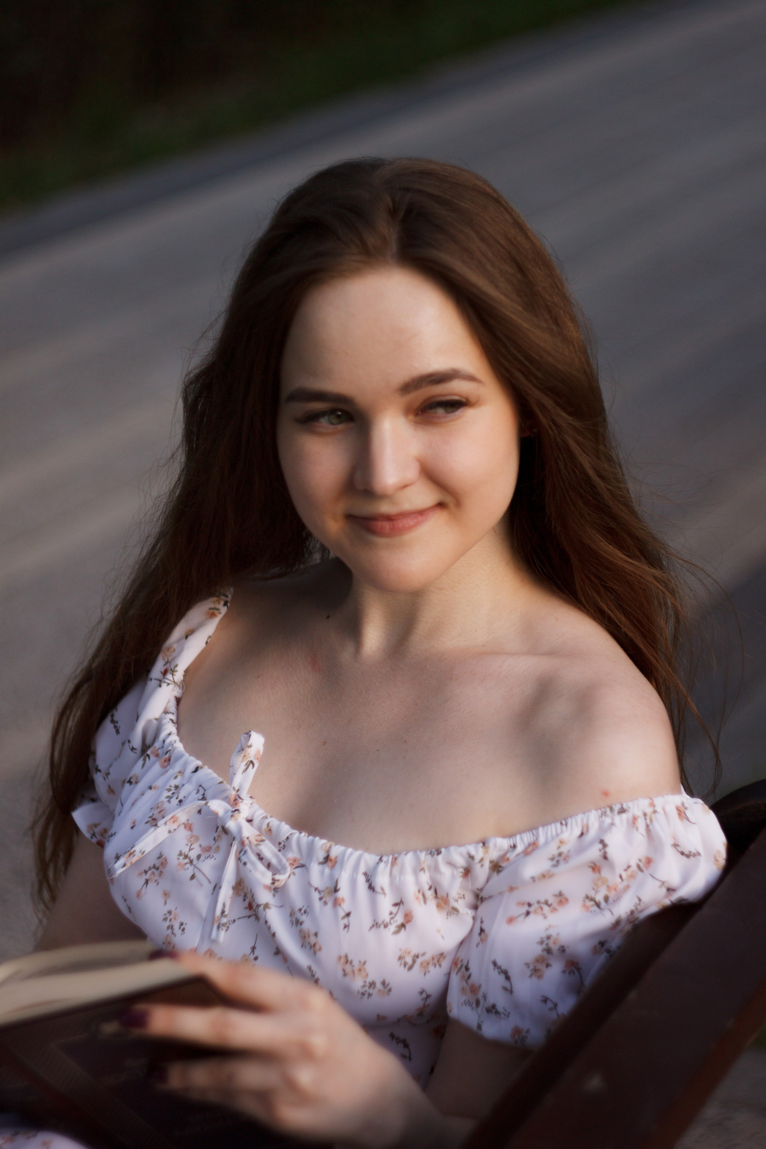 Фотосессия  в парке для поэтессы. Фотограф Наталья Воронина Москва