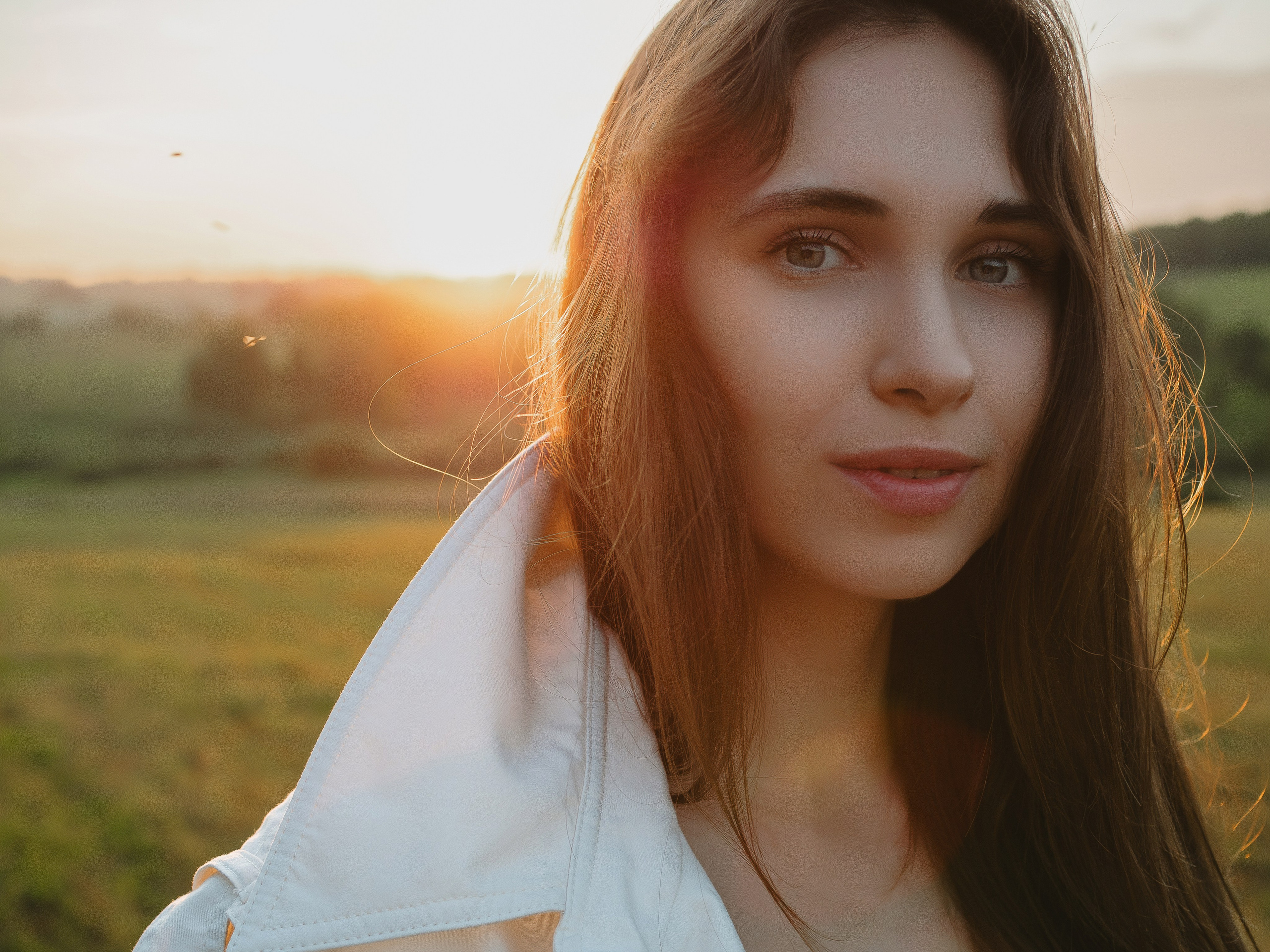 Оля, закат. Анастасия Дубцова. Фотограф в Кемерово