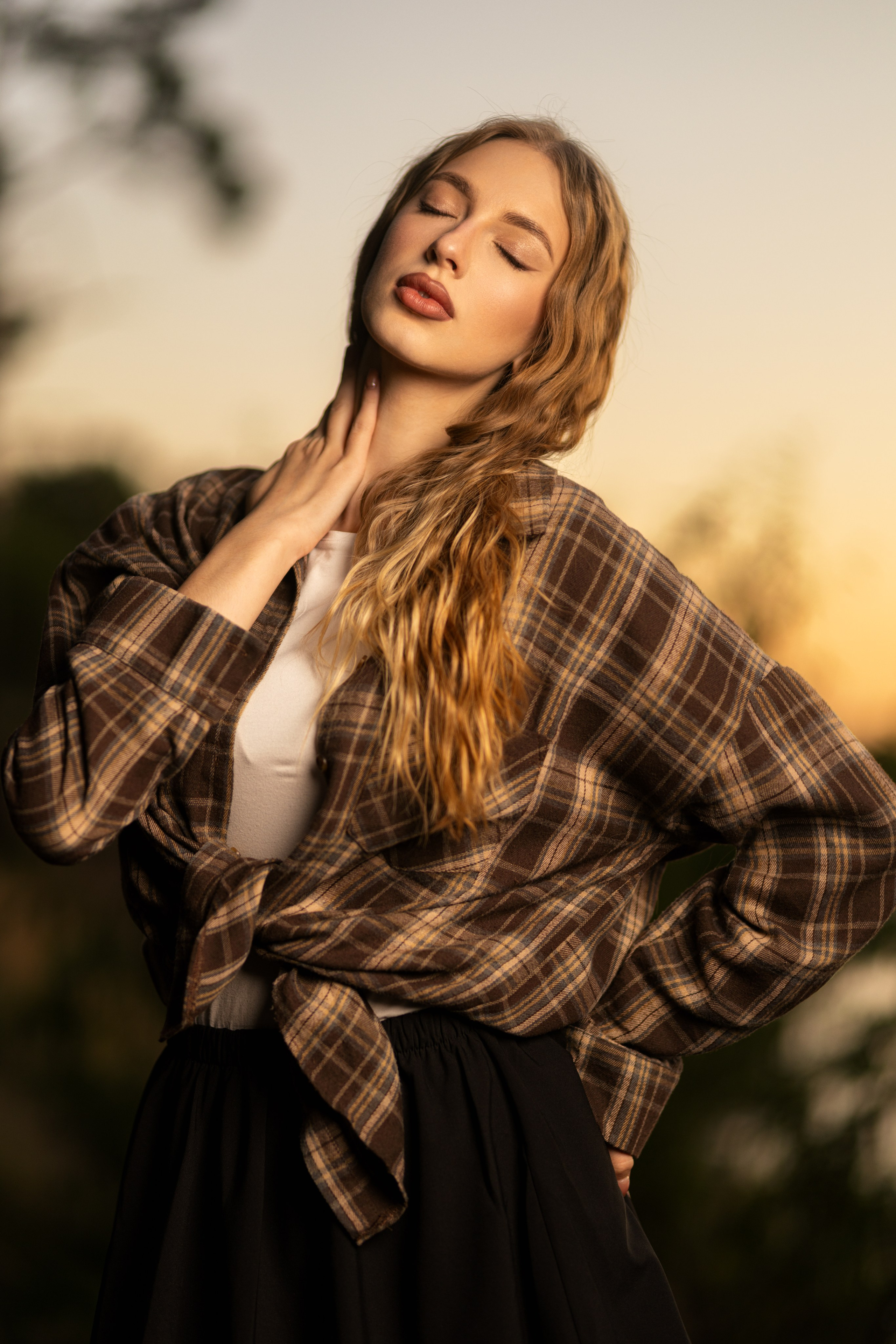 Вечерний фотосет с Ксенией на побережье с дополнительным светом для «себя». Дмитрий Шульгин, портретный фотограф в Воронеже