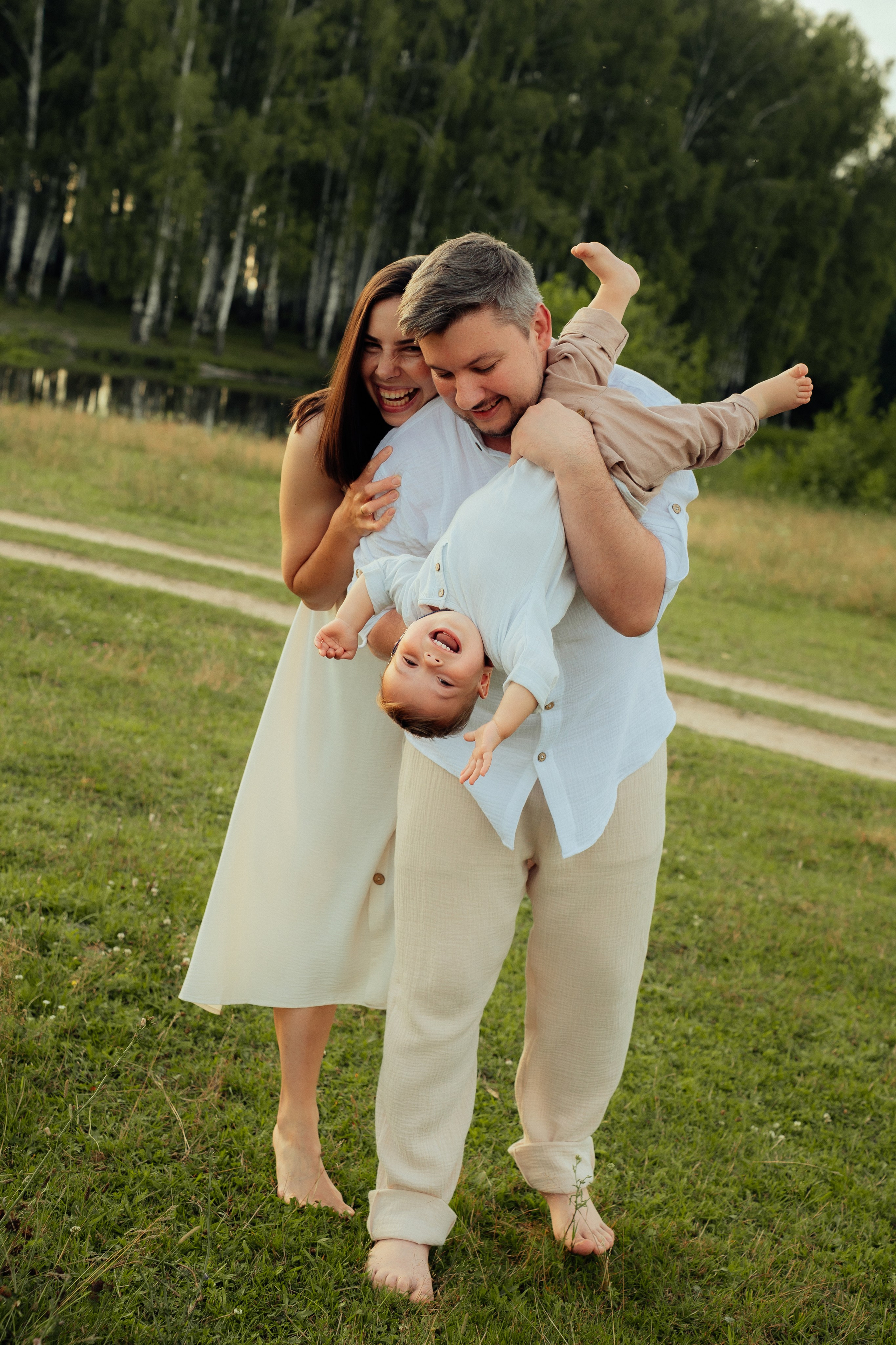 Леша, Юля и Ярослав. Семейный фотограф • Домашние съемки в Нижнем Новгороде