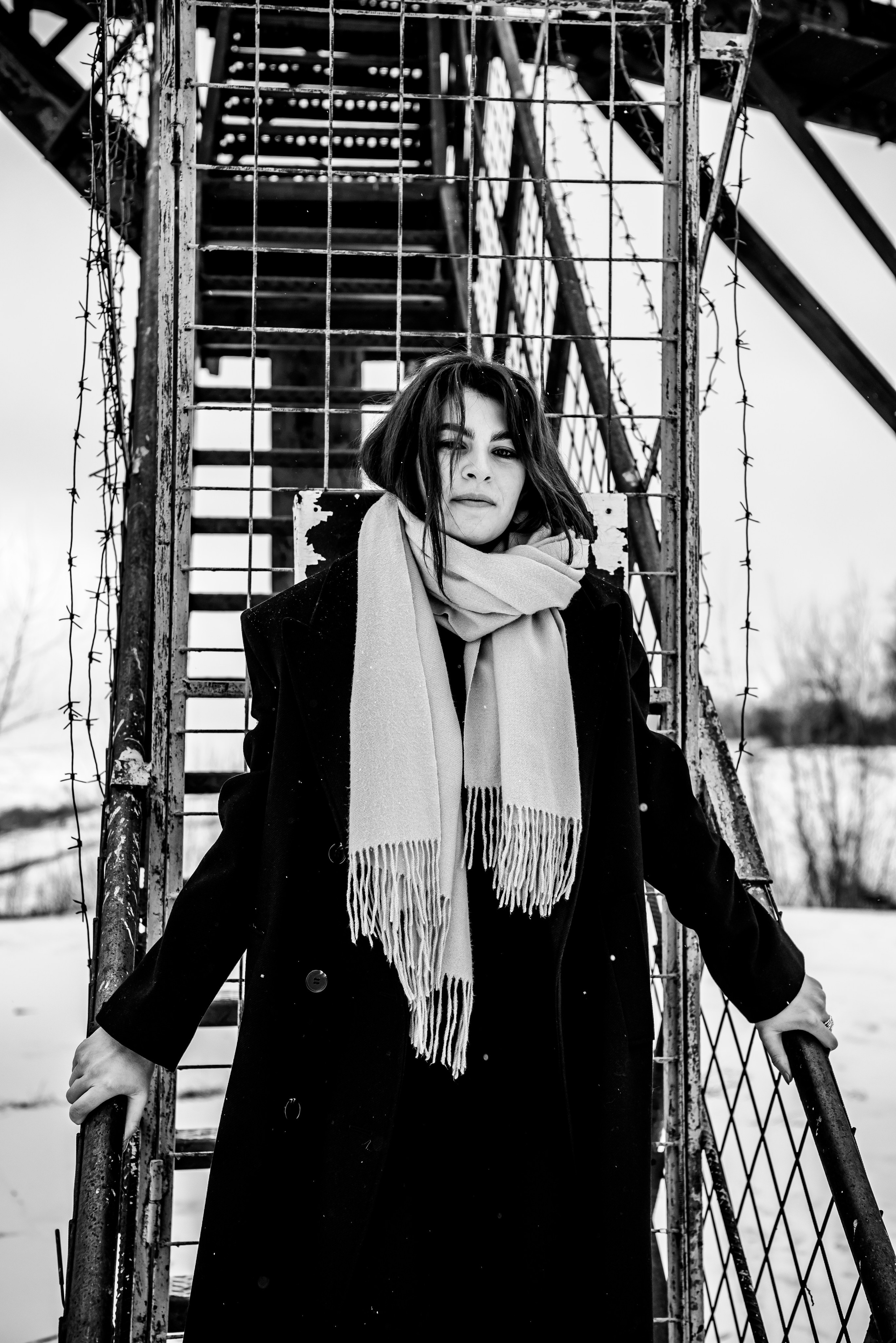 Мария в ЧБ. Фотограф в Волгограде и Волжском Александр Горбань