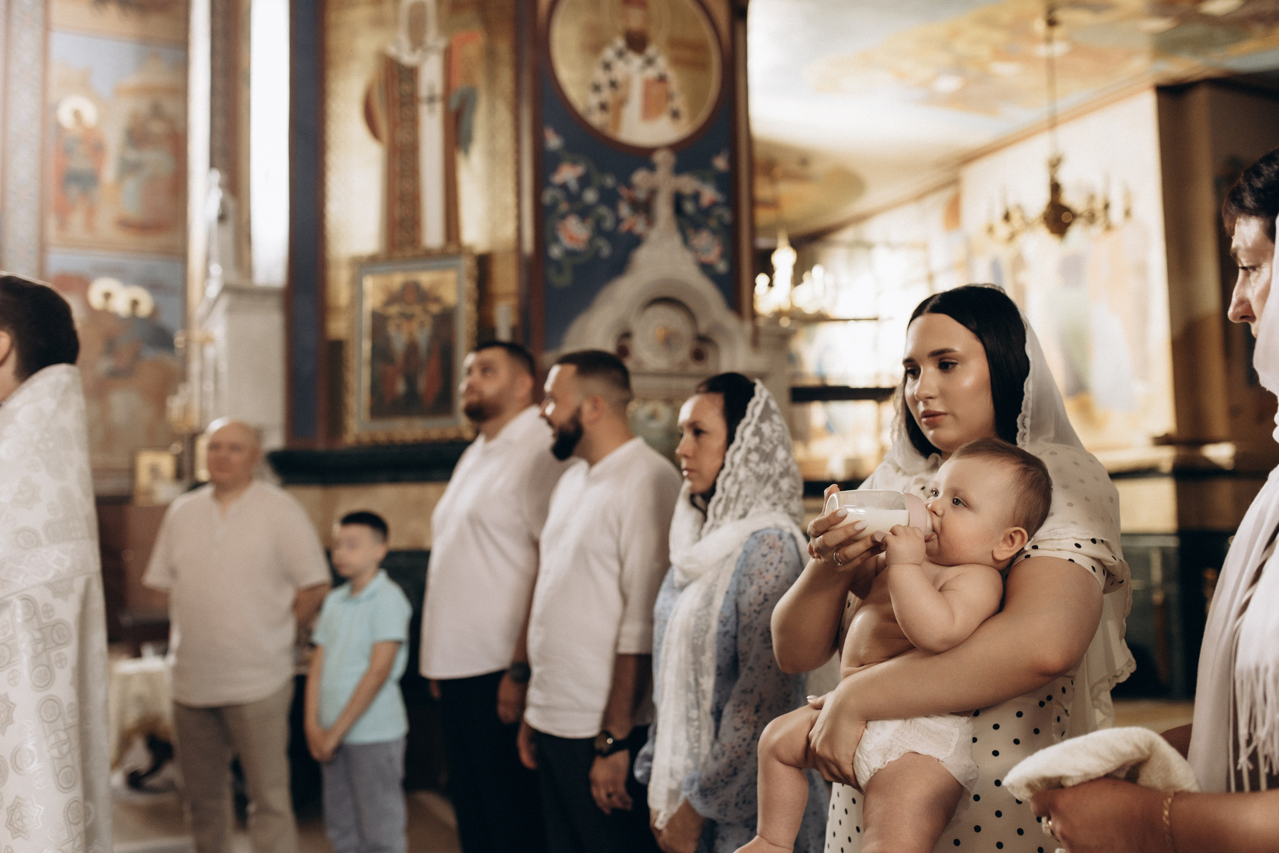 Таинство Крещения Киры. Самый теплый фотограф в Краснодаре Рябоконь Ксения