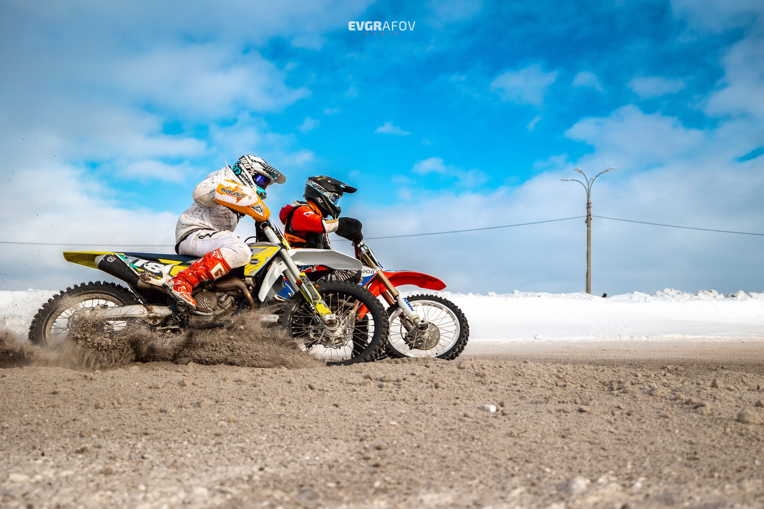 Открытый кубок Республики Татарстан по мотокроссу 3 этап. 4 февраля 2024 г. Фотограф Евграфов Александр