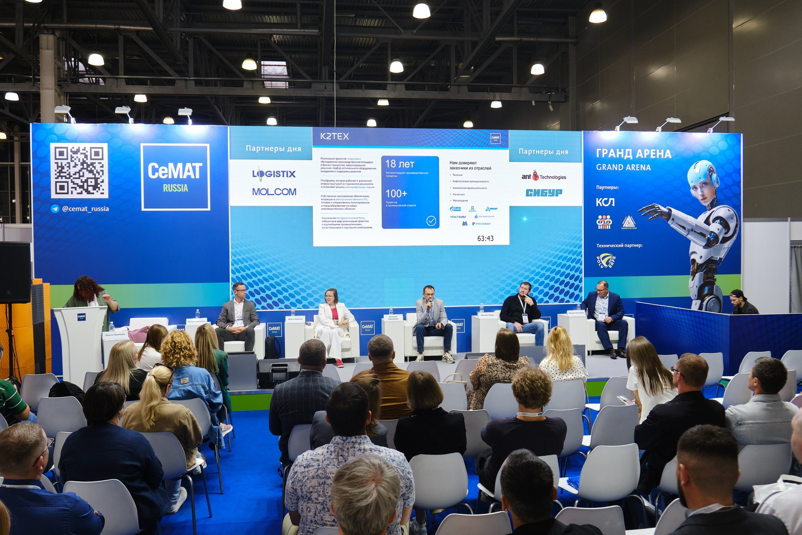 Выставка CeMAT. Репортажный фотограф в Москве Денис Тамко