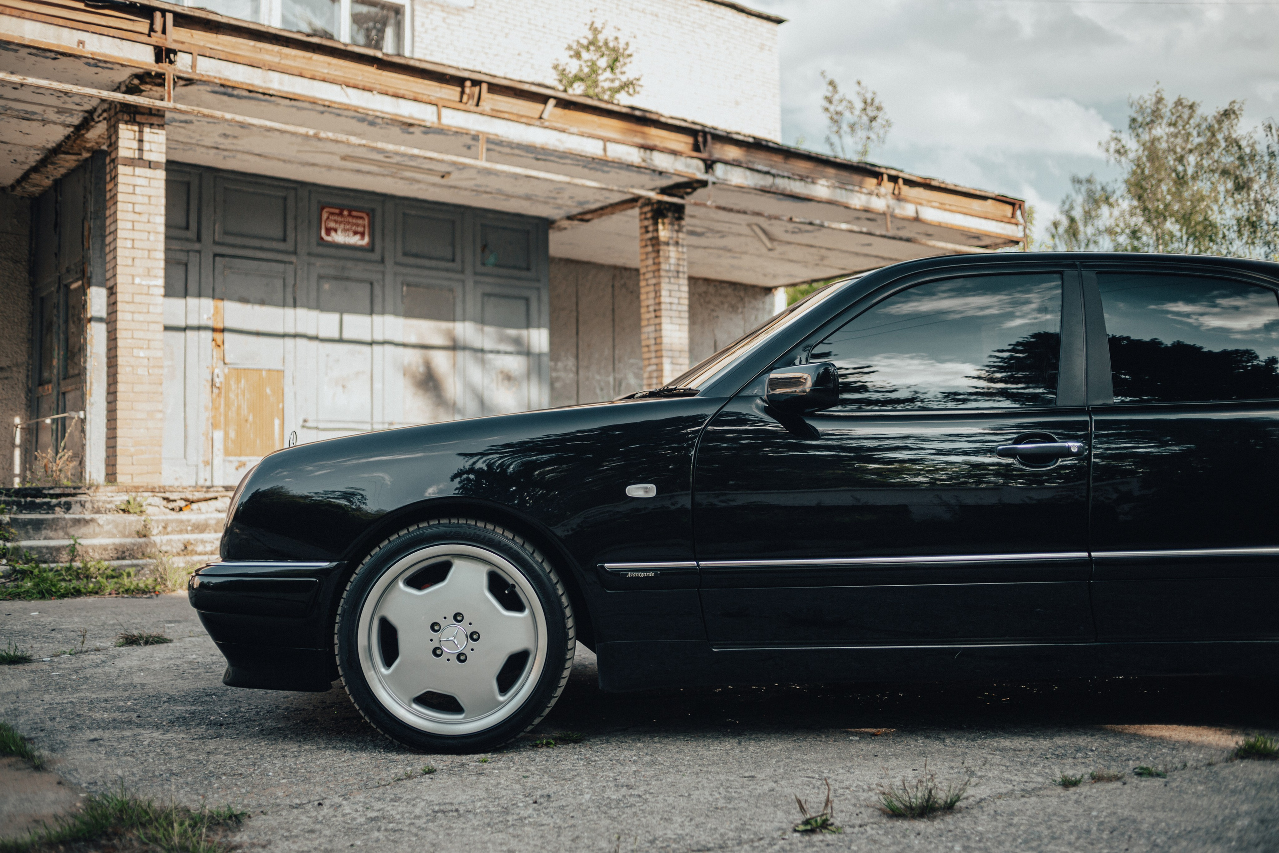 Mercedes W210. Автомобильный фотограф в Москве Андрей Емельянов