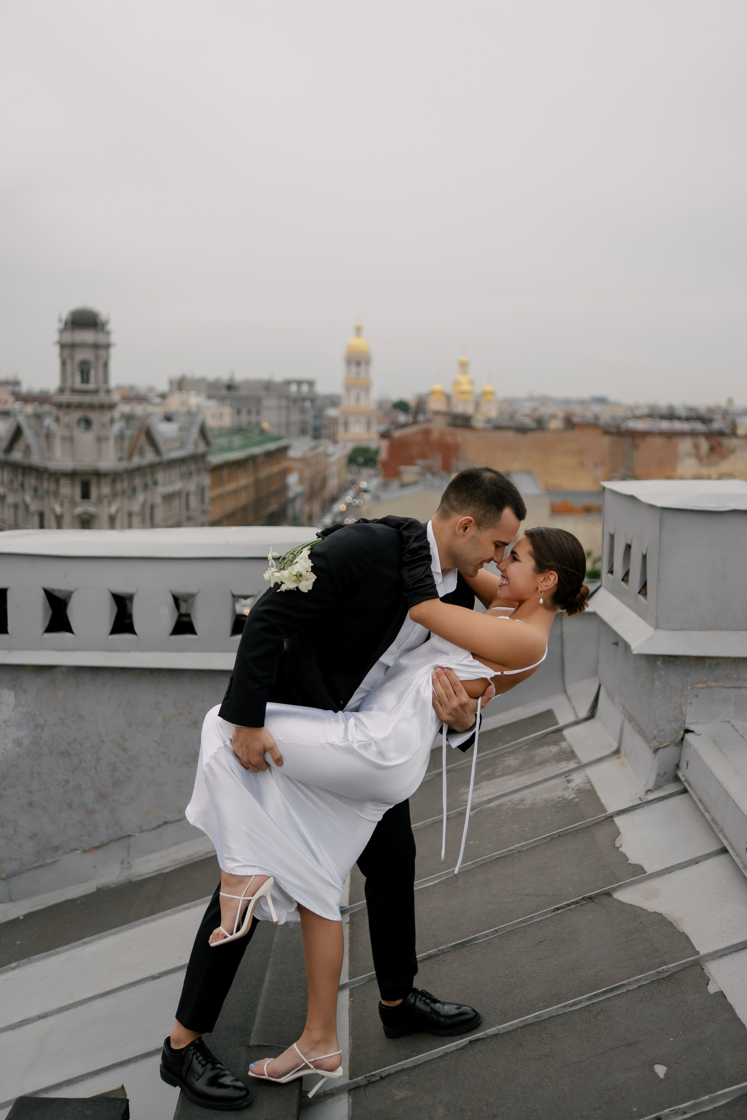На крышах Питера. Семейный и свадебный фотограф в Красногорске Анастасия Тихонова