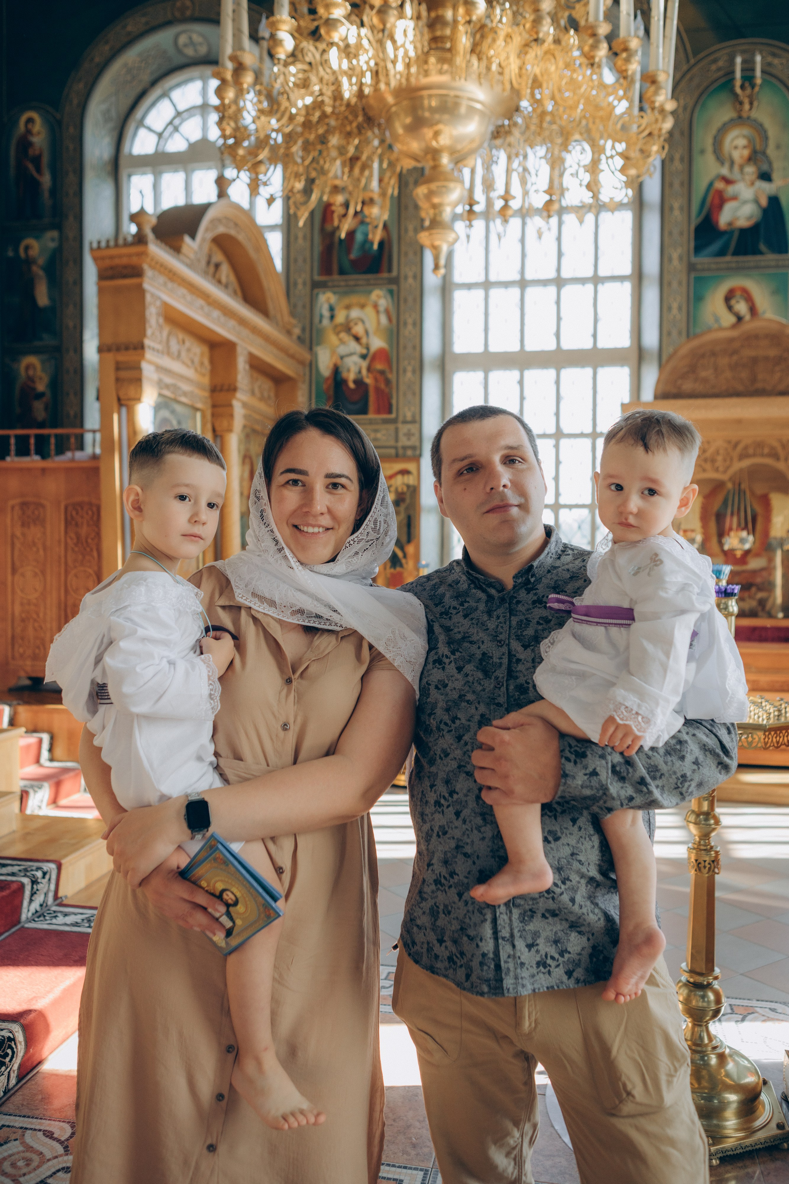 Крещение Николая и Даниила. Семейный фотограф и фотограф на роды в Ростове-на-Дону Мухина Виктория