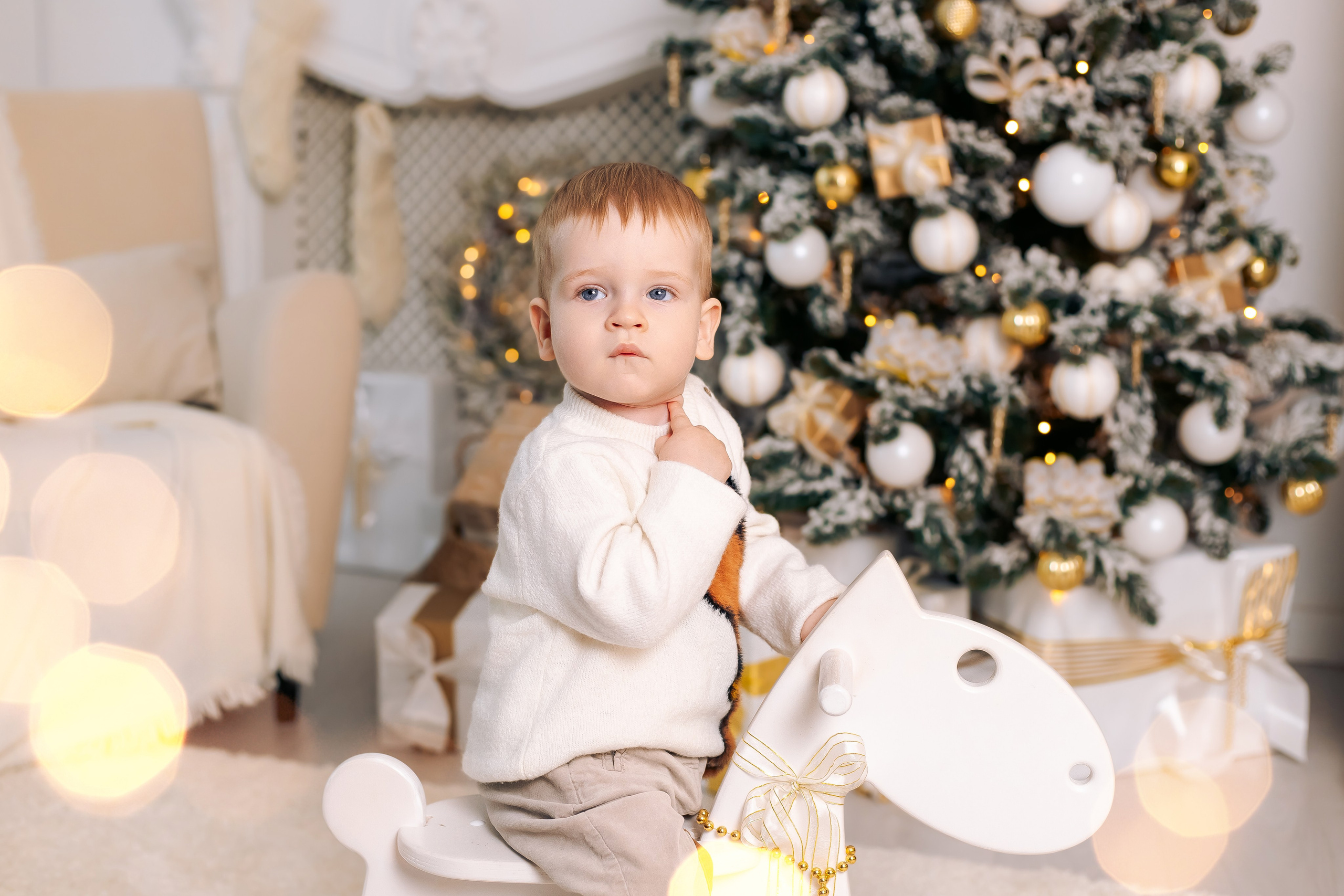 Новогодняя фотосессия для детей в Санкт-Петербурге. Фотограф в Санкт-Петербурге, Анна Скворцова