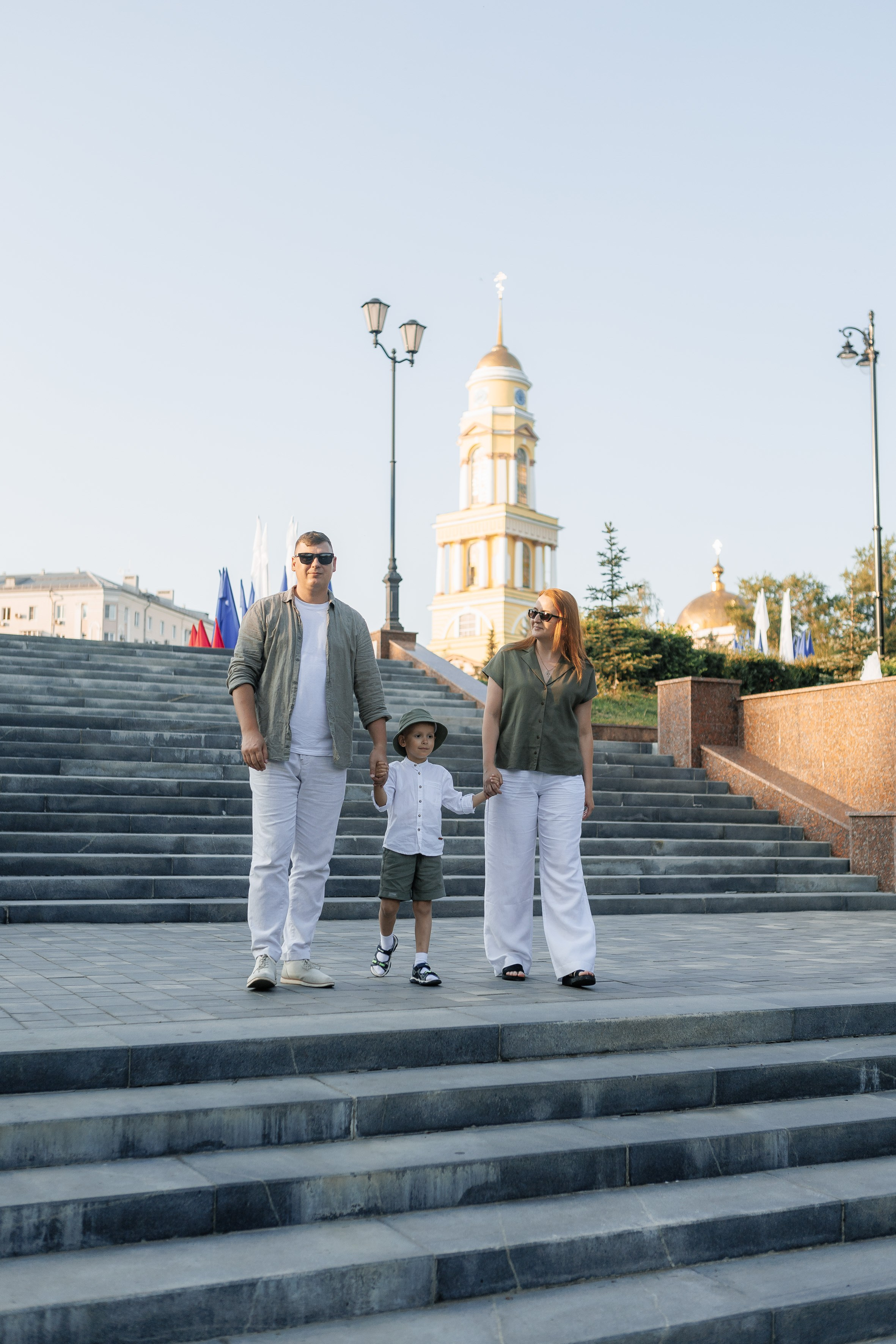 Прогулка Константин, Татьяна и Лев. Свадебный и портретный Фотограф в Липецке Дмитрий Котюков