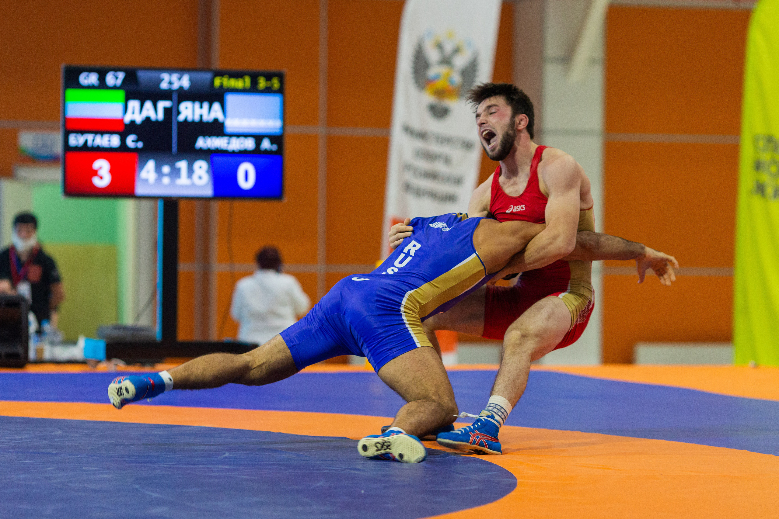 Sports report. Professional event photographer Ruslan Davletberdin