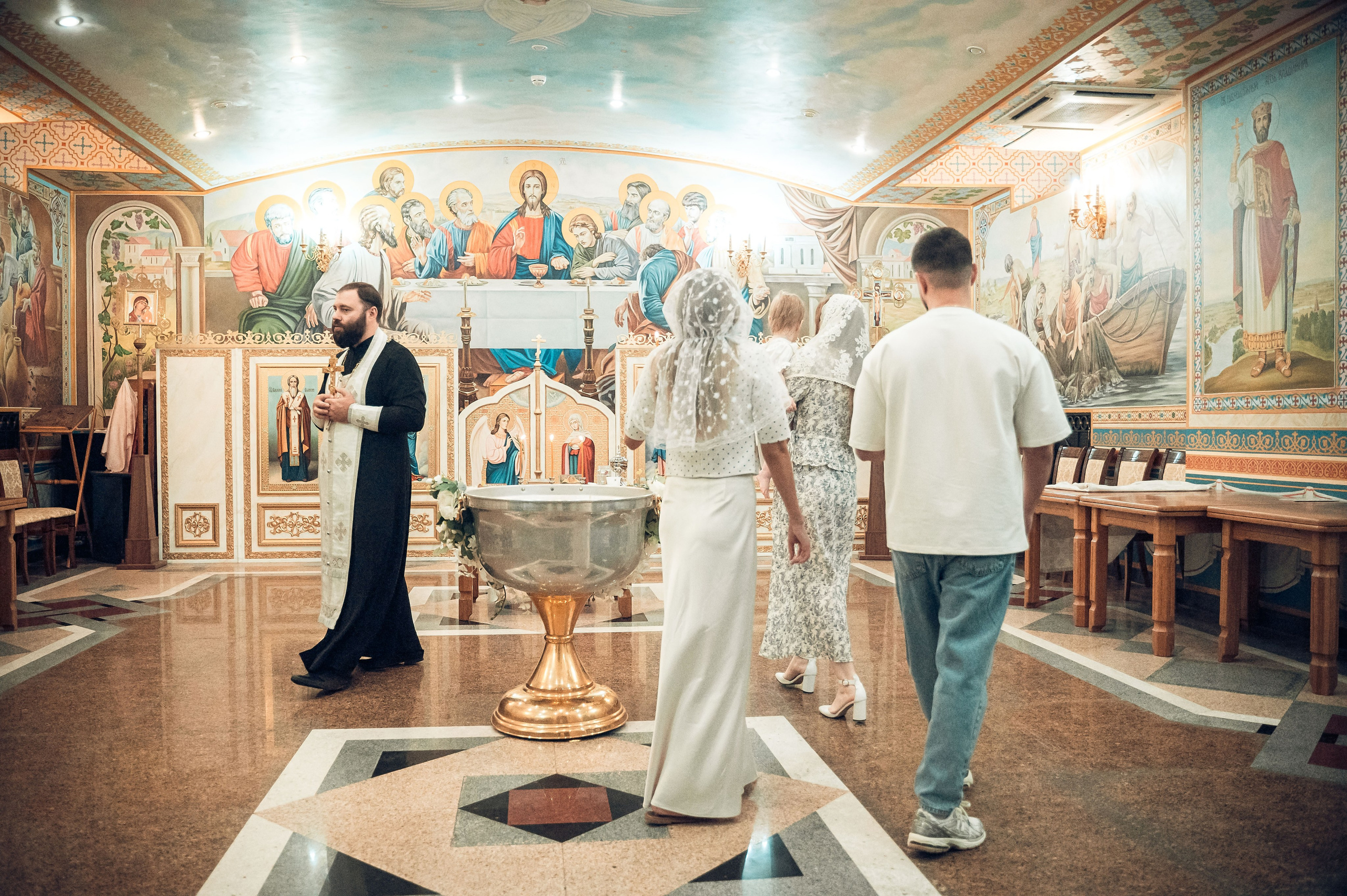 Крещение Евы в храме Александра Невского (Краснодар) — фотоальбом от фотографа Людмилы Абрамовой