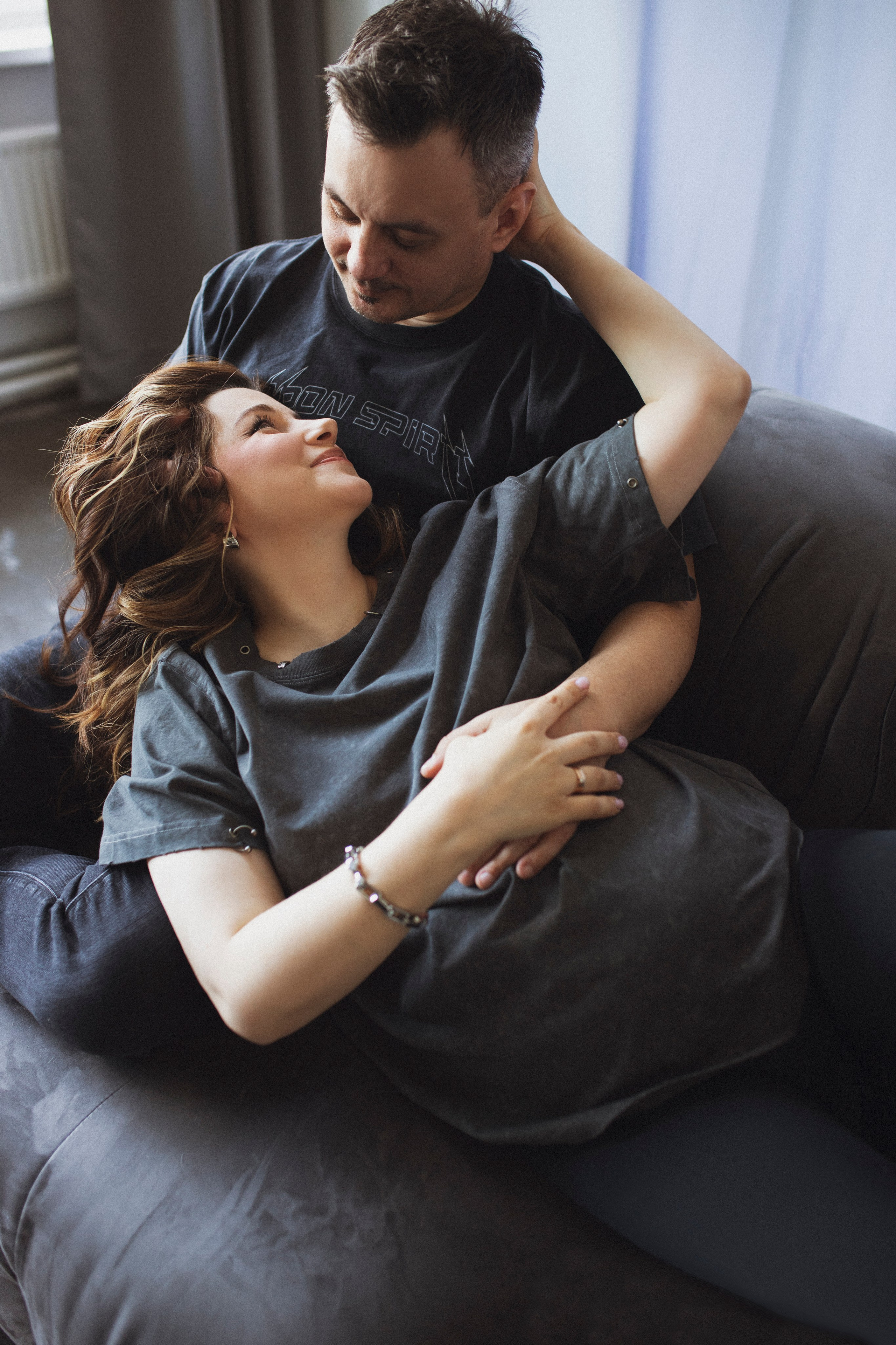 Семейная студийная фотосессия. Фотограф Яна Майорникова