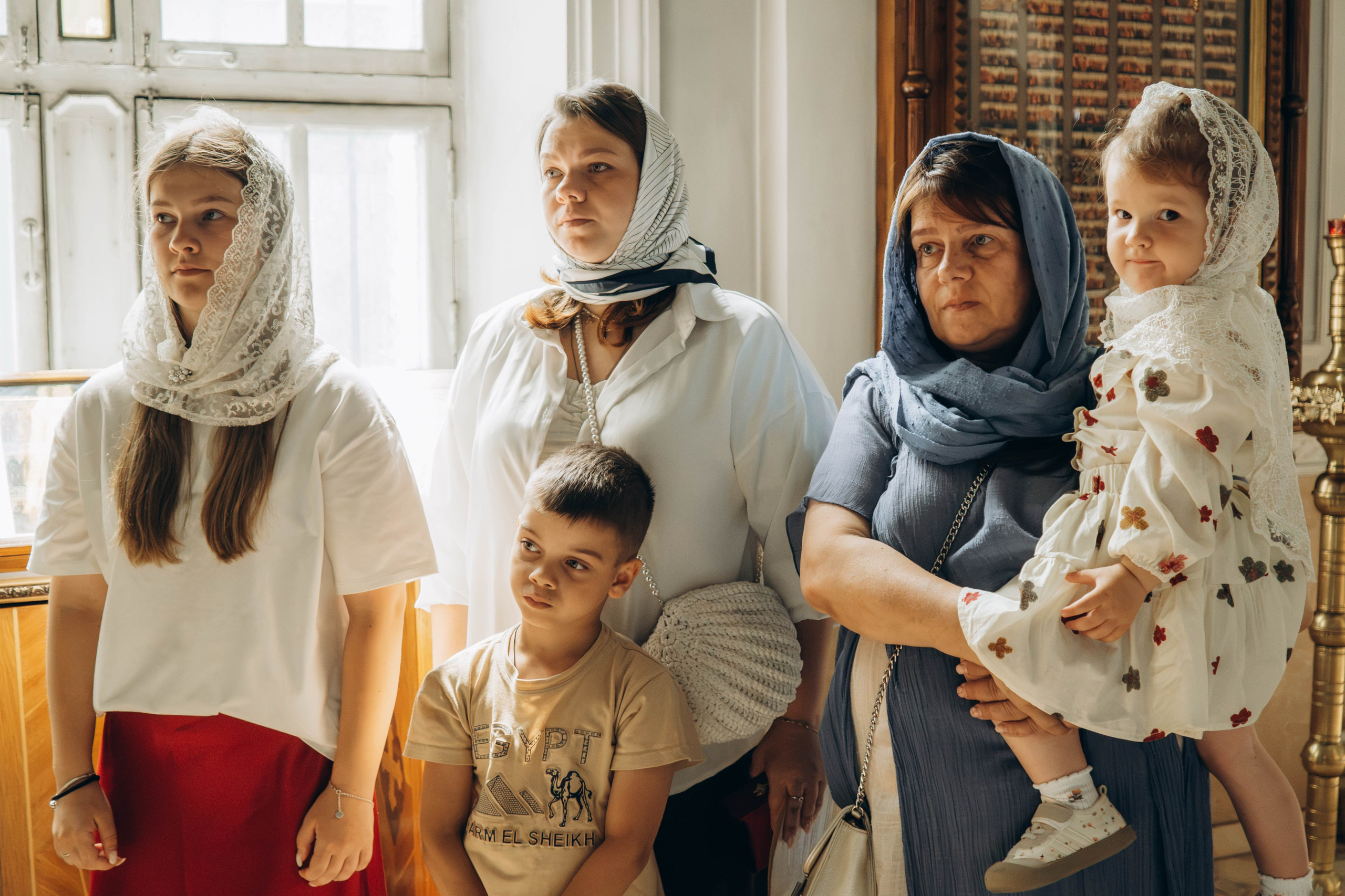 Крещение Макара. Фотограф Москва Валерия Веденина