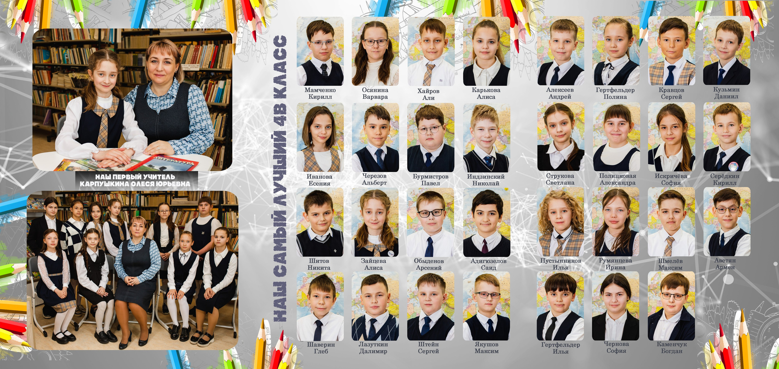 Начальная школа планшеты, трюмо. Aleksandra-zapjdobnikova.wfolio.pro