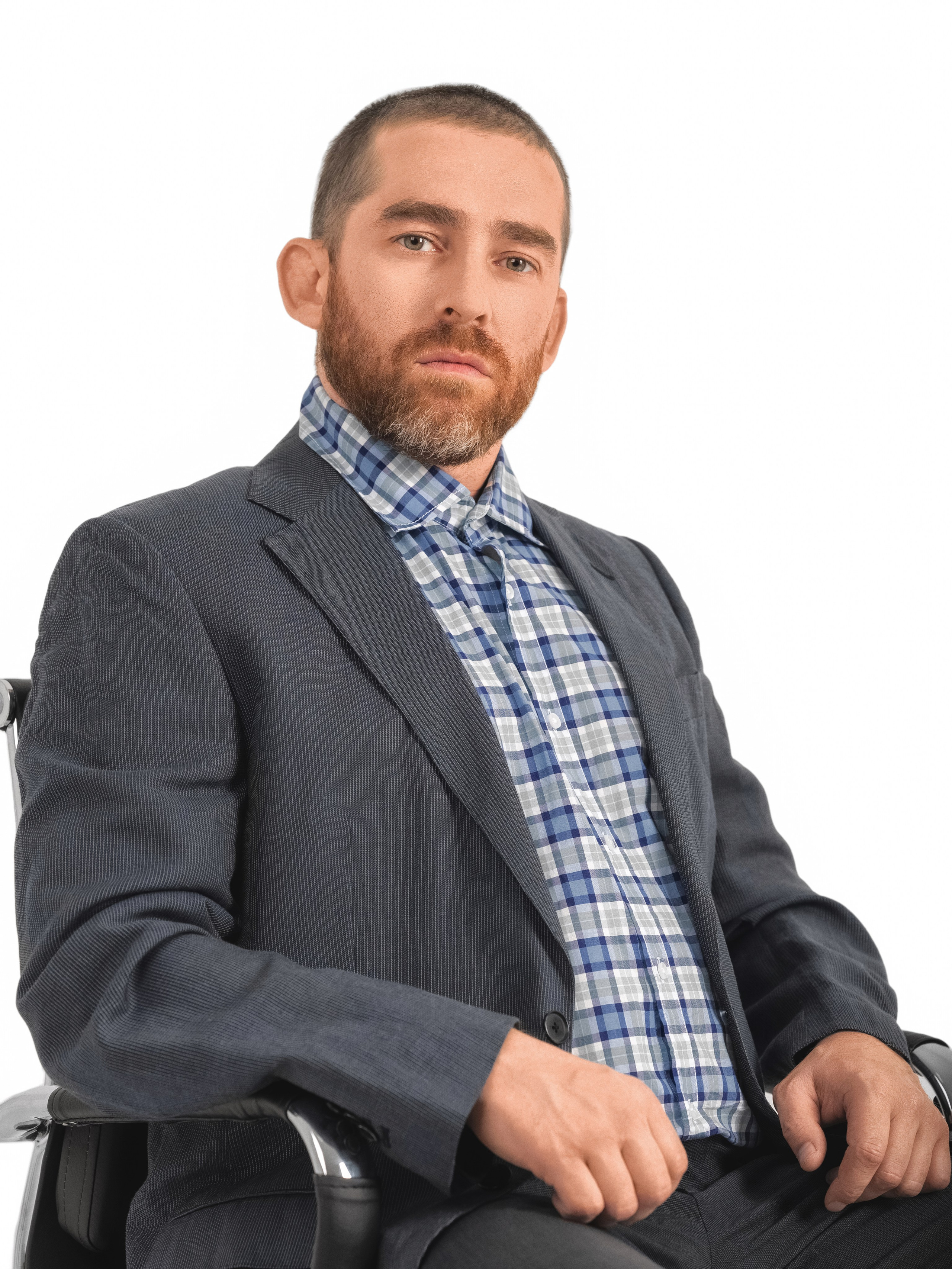 Серьезный и волевой образ руководителя