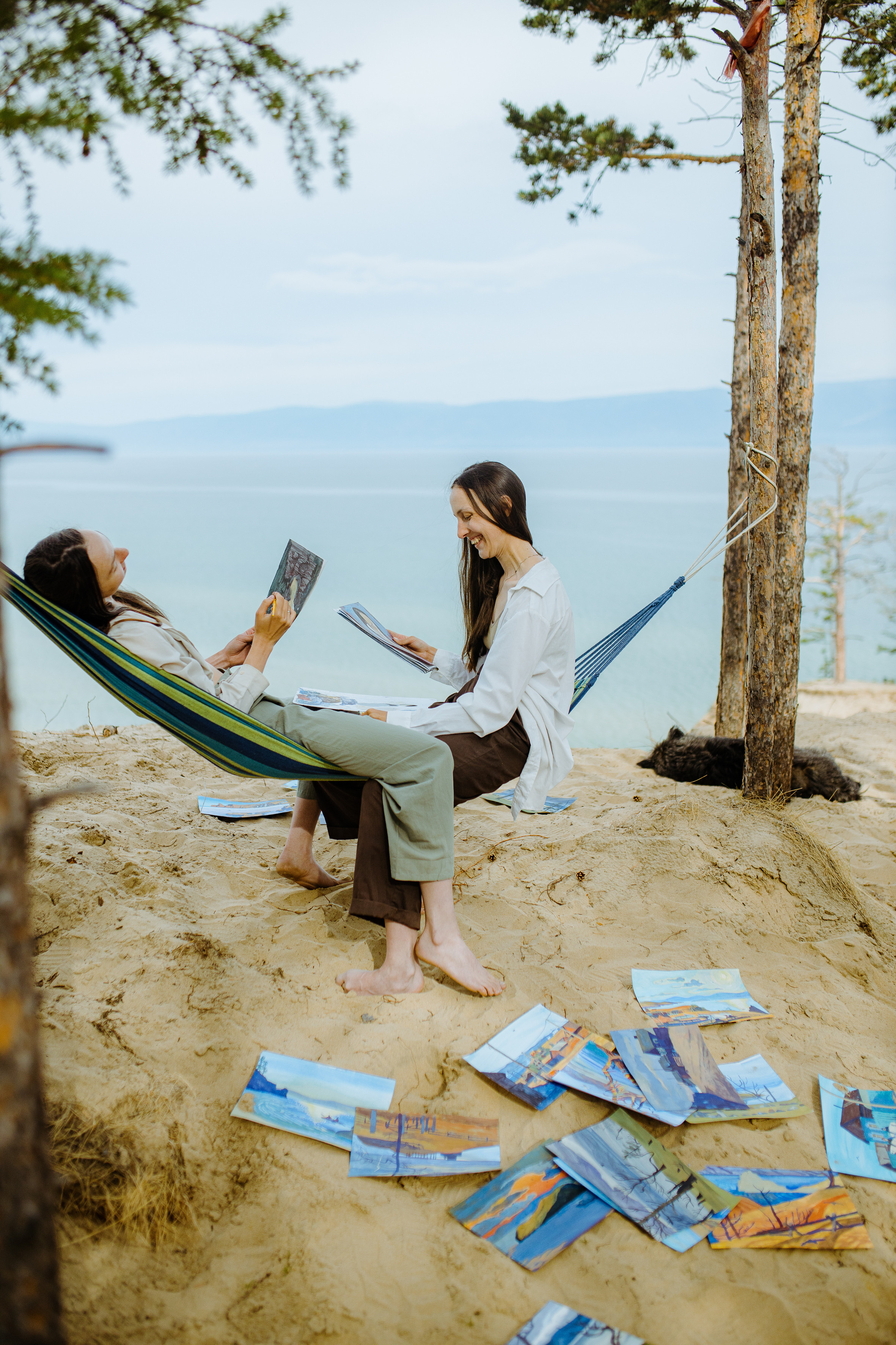 Аня и Варя Кендель. Фотограф Ольхон/ Индия, Регина