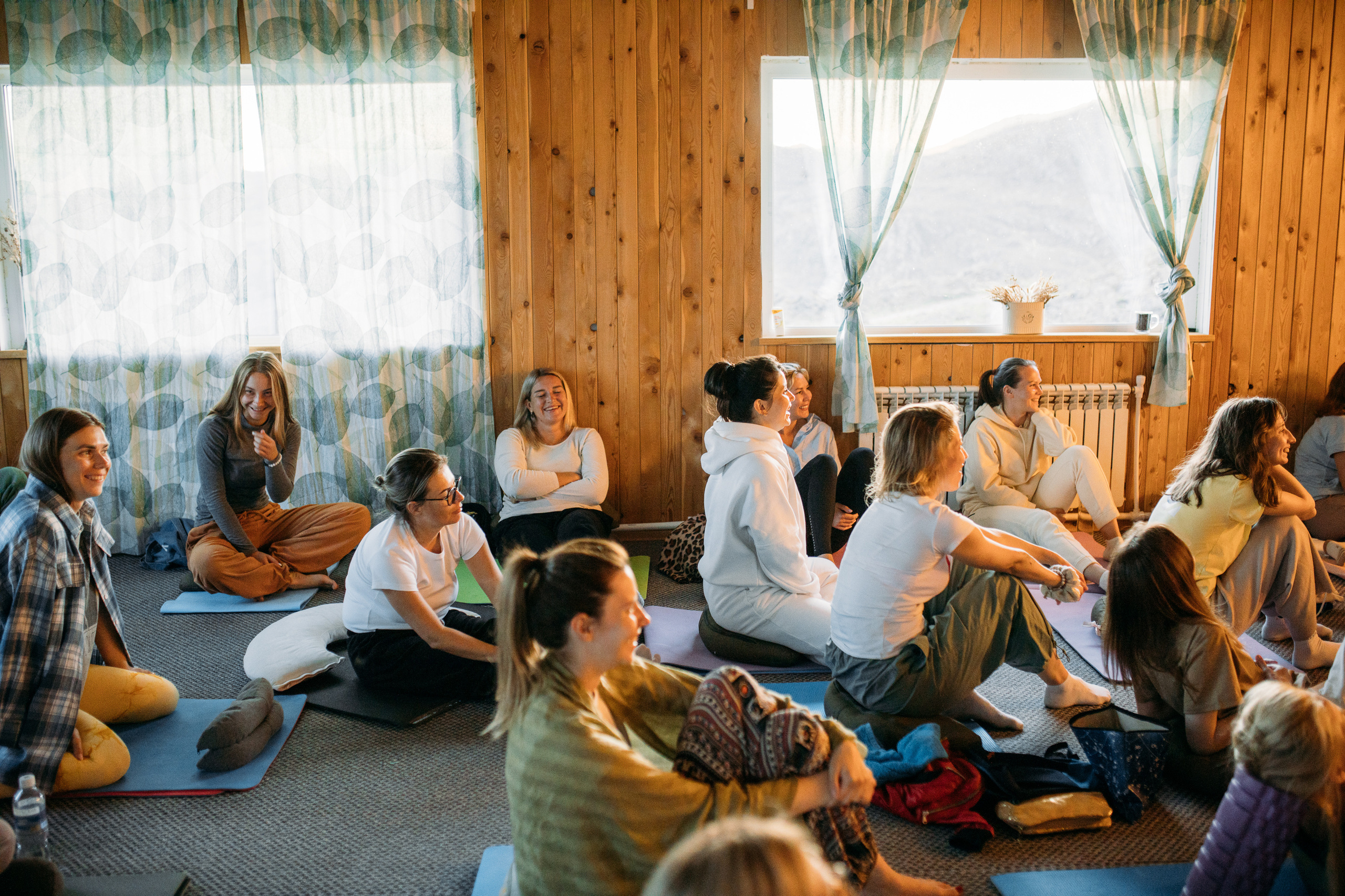 Випассана Игоря Будникова. Фотограф Ольхон/ Индия, Регина