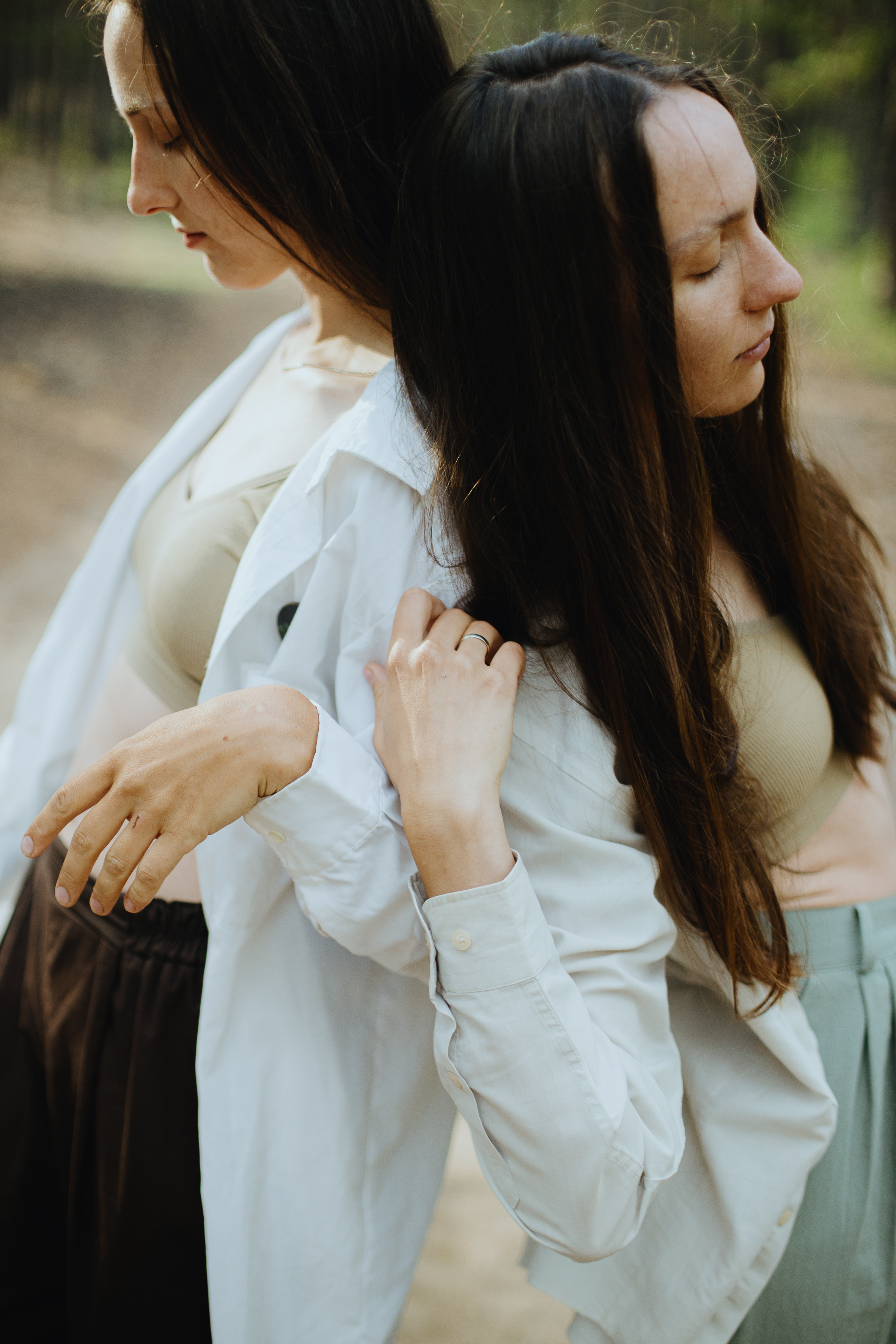 Аня и Варя Кендель. Фотограф Ольхон/ Индия, Регина